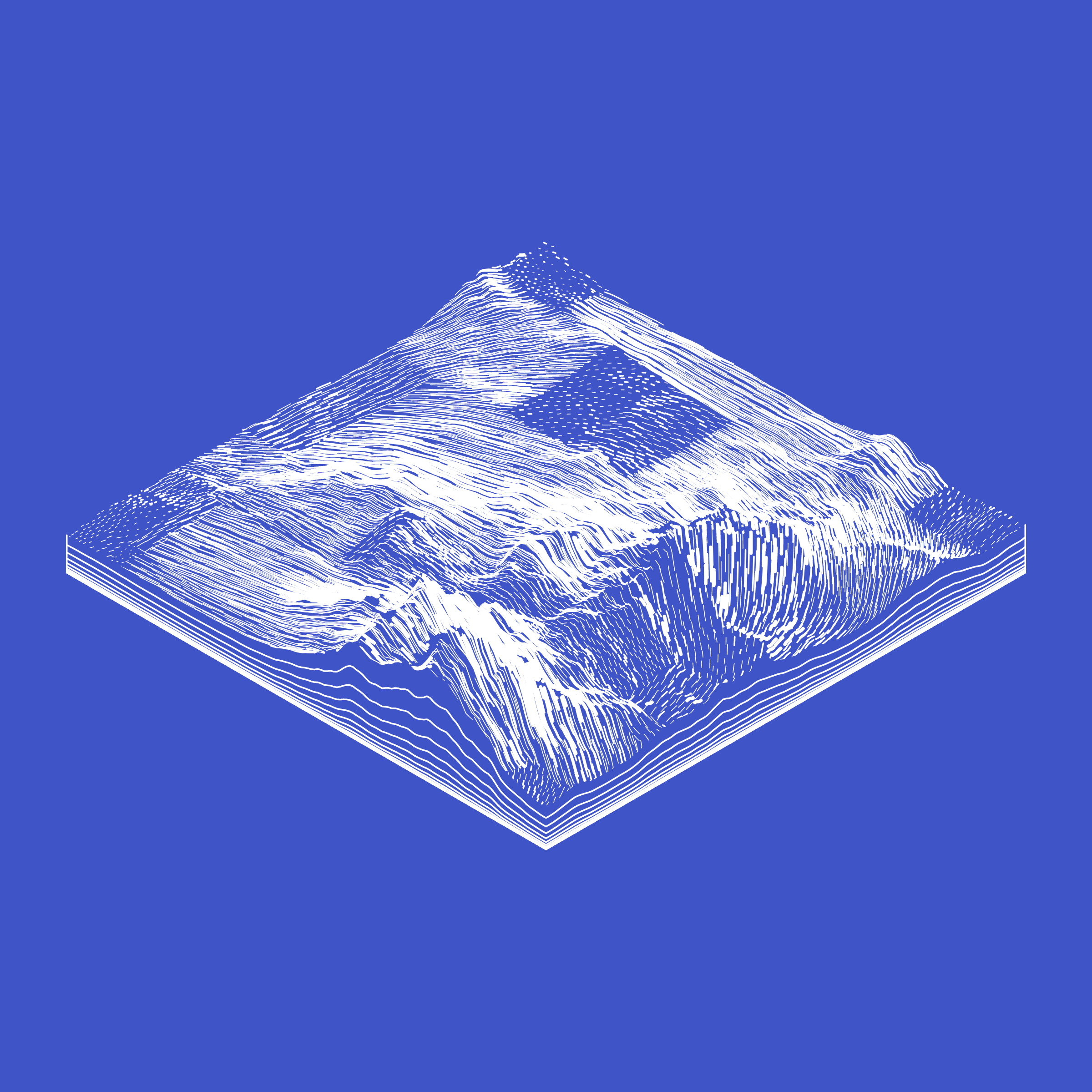 Art Blocks - Art Blocks v2 - Subscapes #557 - NFT # 53000557