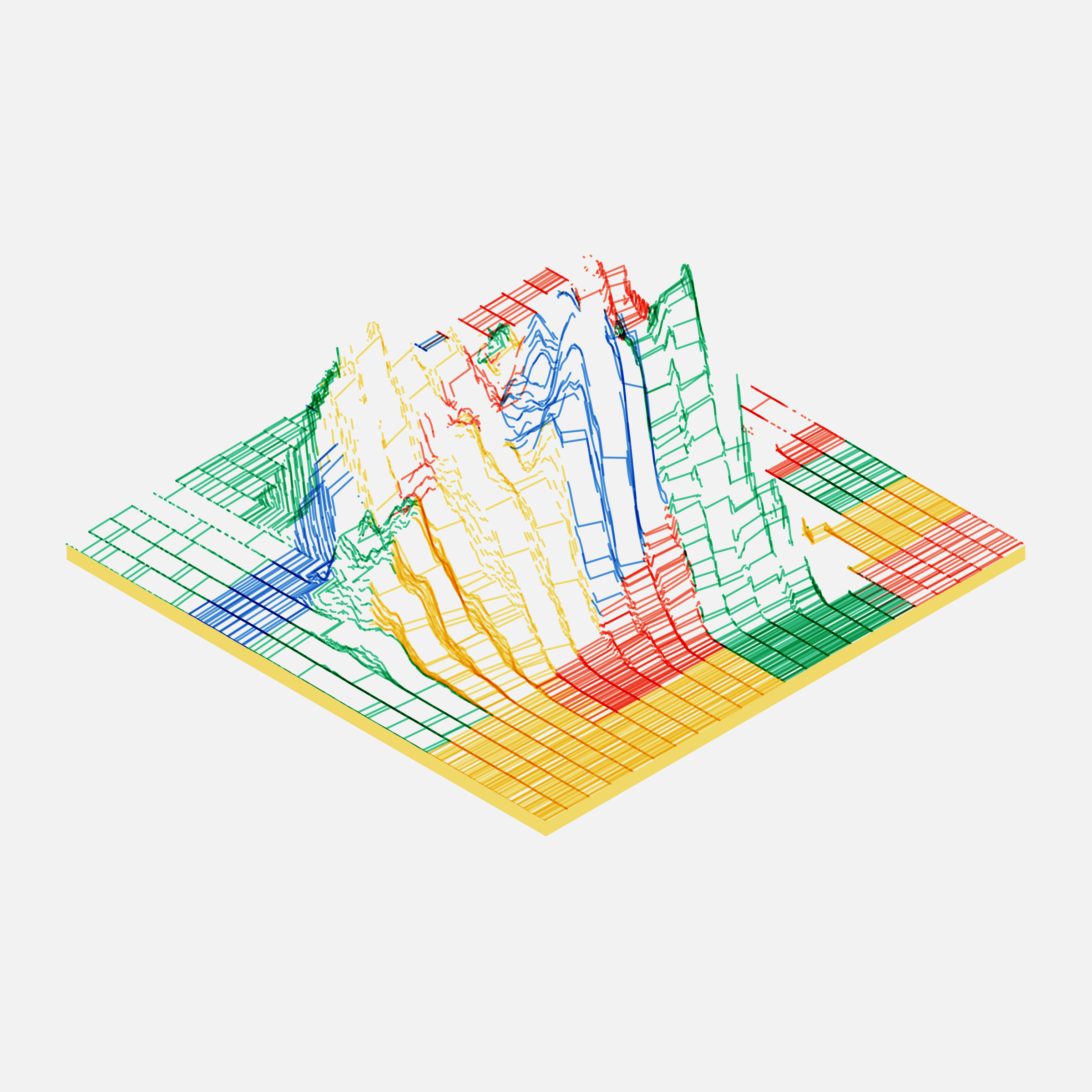 Art Blocks - Art Blocks v2 - Subscapes #562 - NFT # 53000562