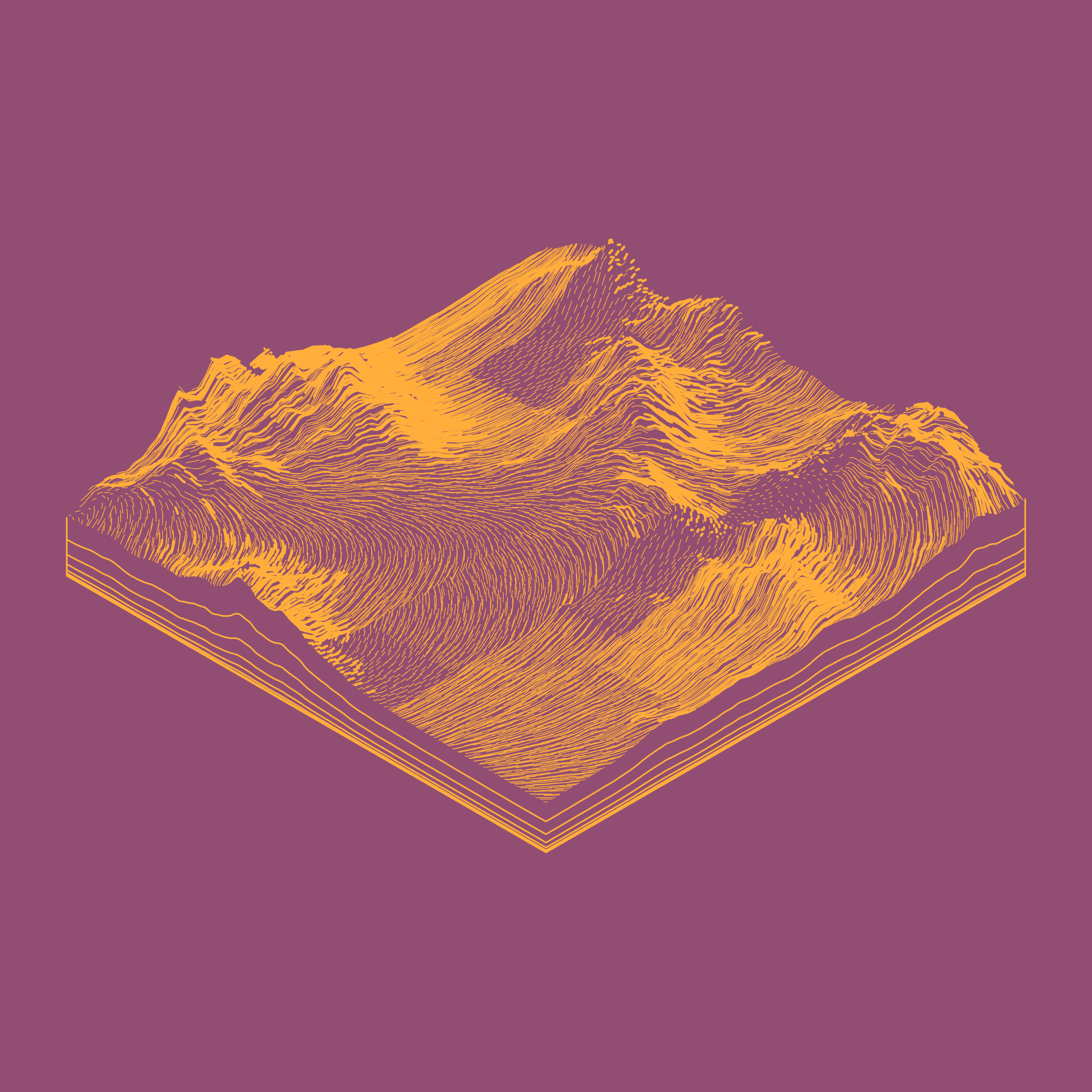 Art Blocks - Art Blocks v2 - Subscapes #563 - NFT # 53000563