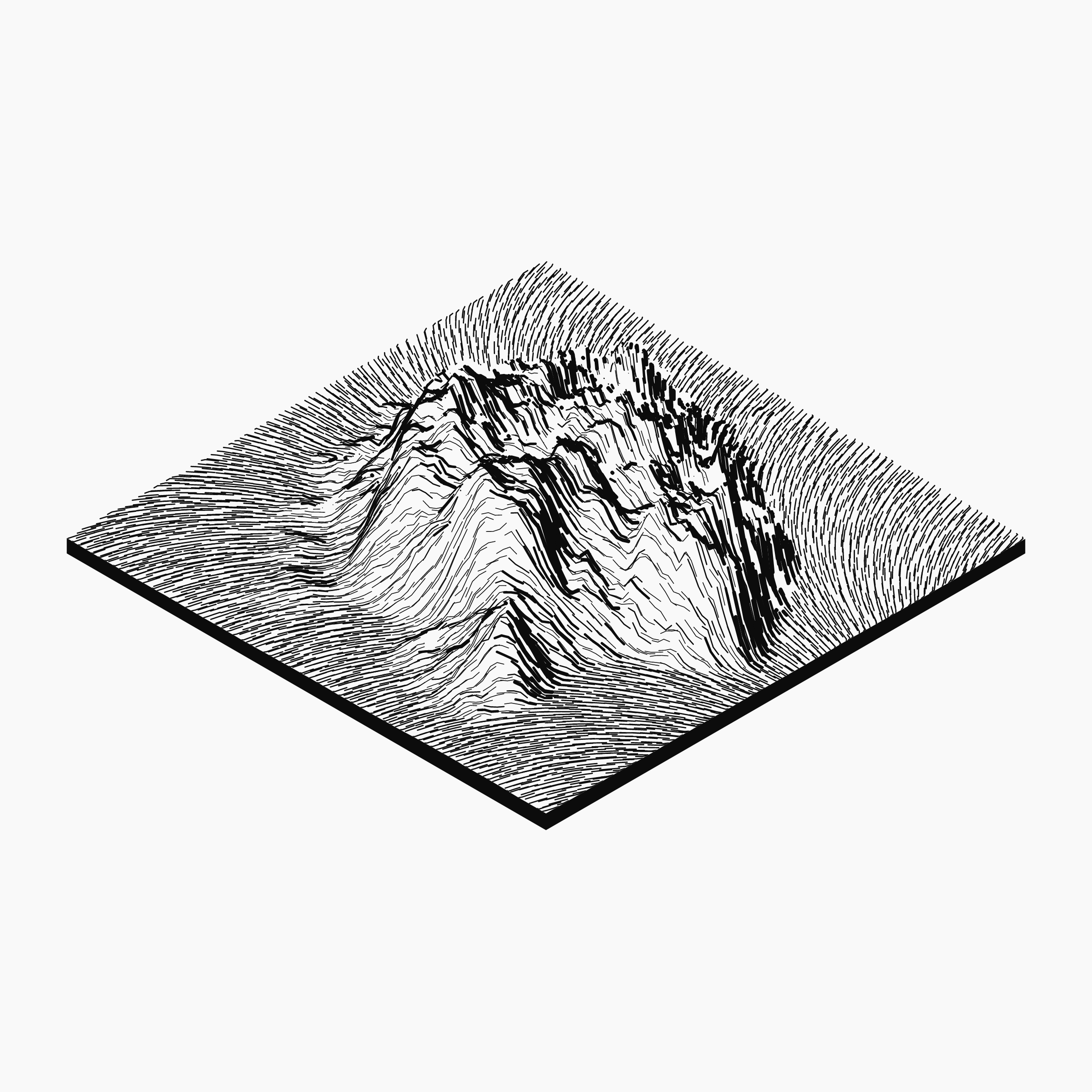 Art Blocks - Art Blocks v2 - Subscapes #567 - NFT # 53000567