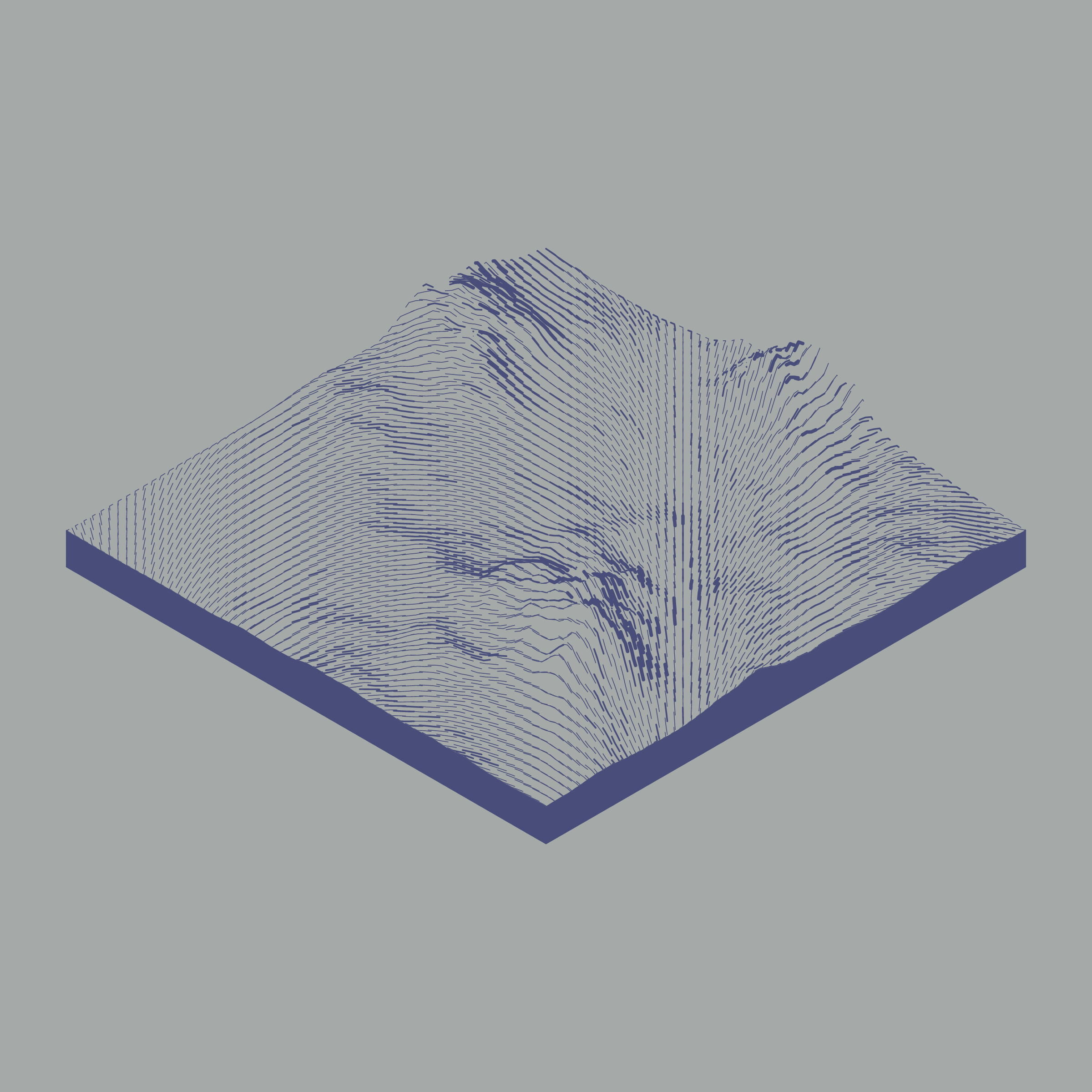 Art Blocks - Art Blocks v2 - Subscapes #572 - NFT # 53000572