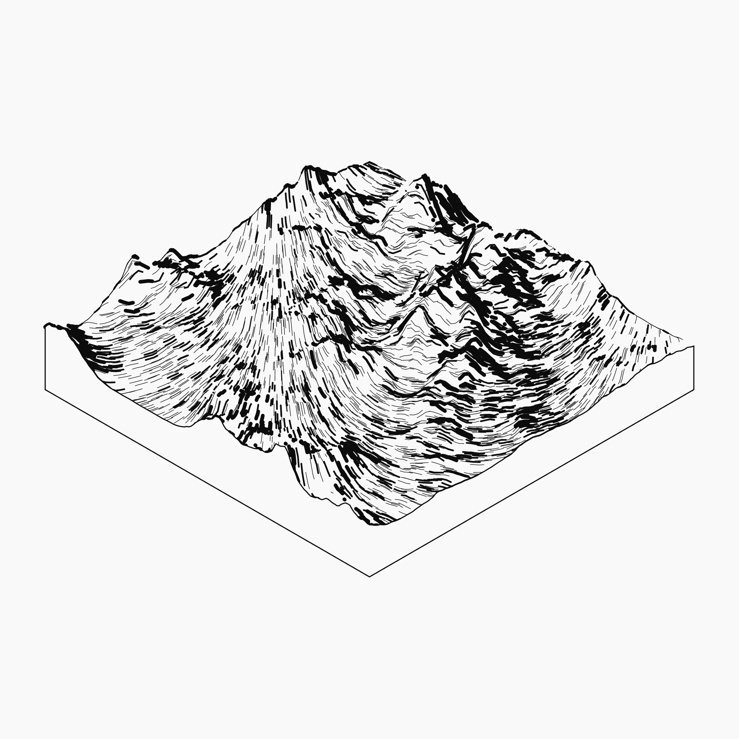 Art Blocks - Art Blocks v2 - Subscapes #574 - NFT # 53000574