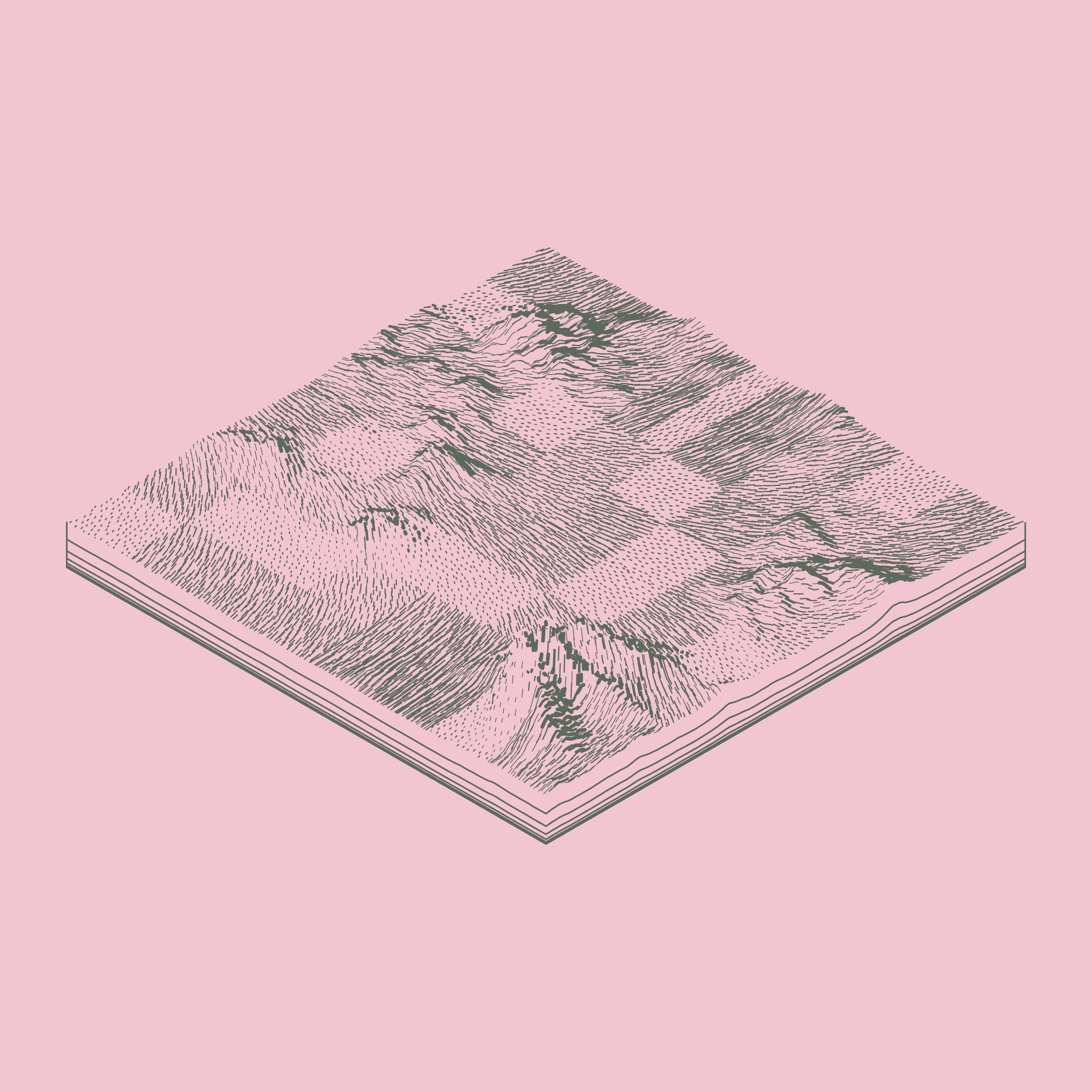 Art Blocks - Art Blocks v2 - Subscapes #583 - NFT # 53000583