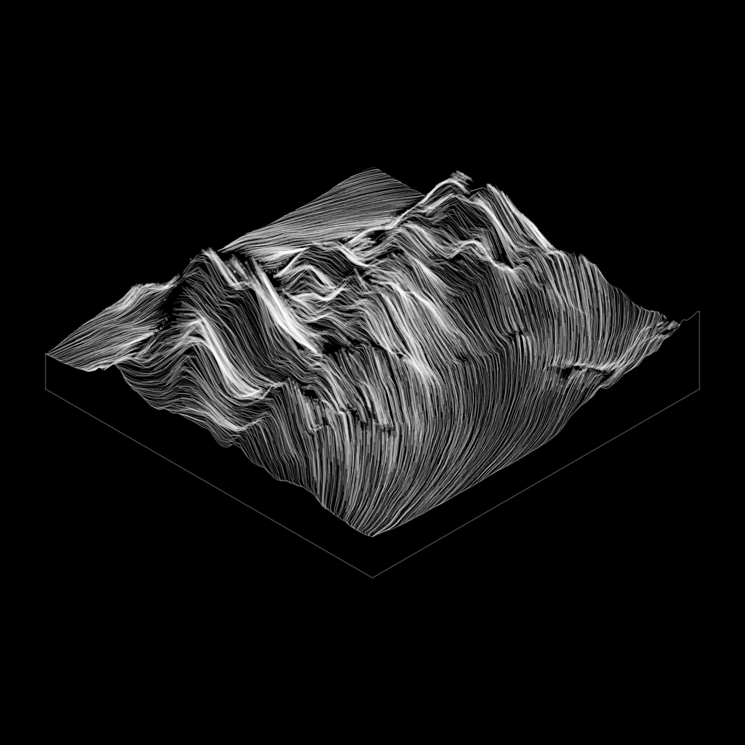 Art Blocks - Art Blocks v2 - Subscapes #589 - NFT # 53000589