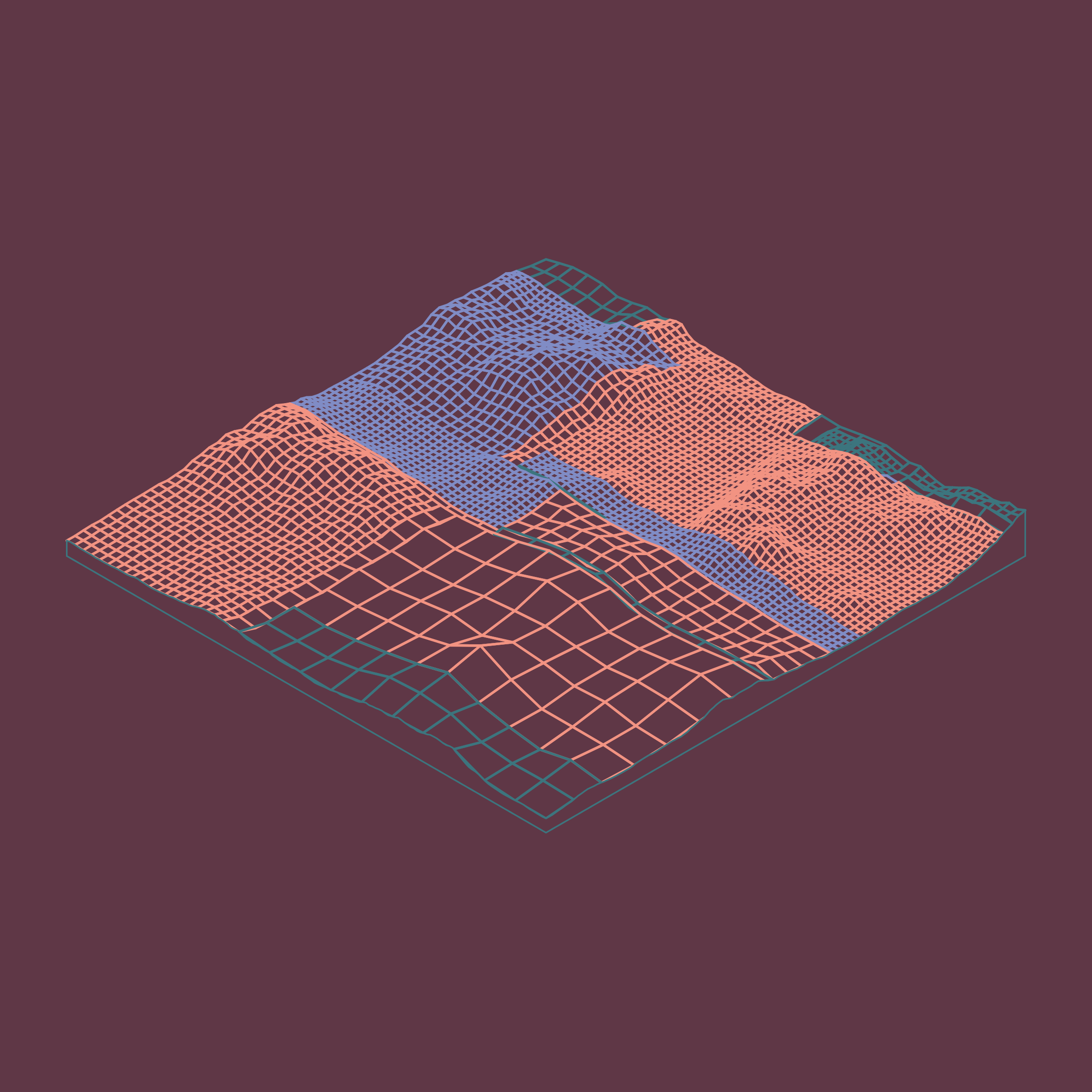 Art Blocks - Art Blocks v2 - Subscapes #592 - NFT # 53000592