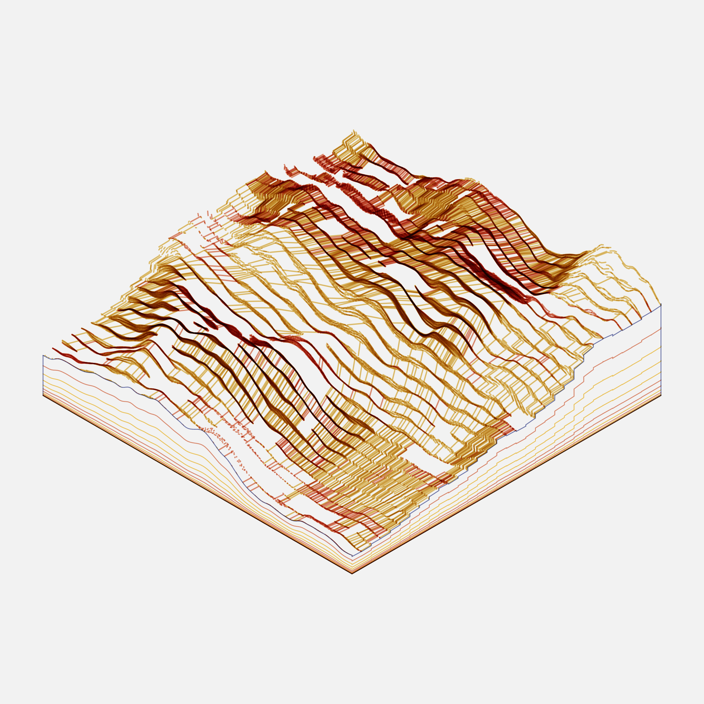 Art Blocks - Art Blocks v2 - Subscapes #611 - NFT # 53000611