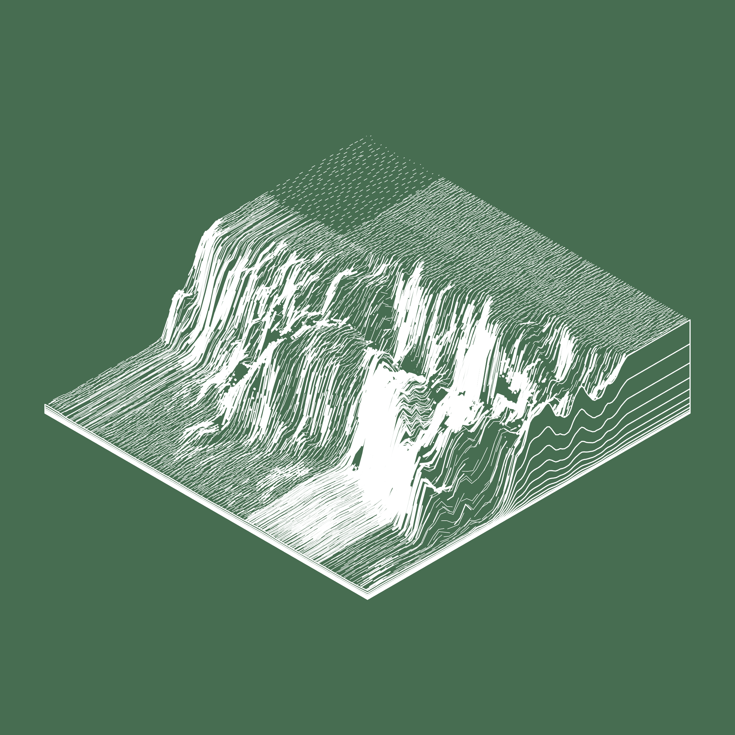 Art Blocks - Art Blocks v2 - Subscapes #617 - NFT # 53000617