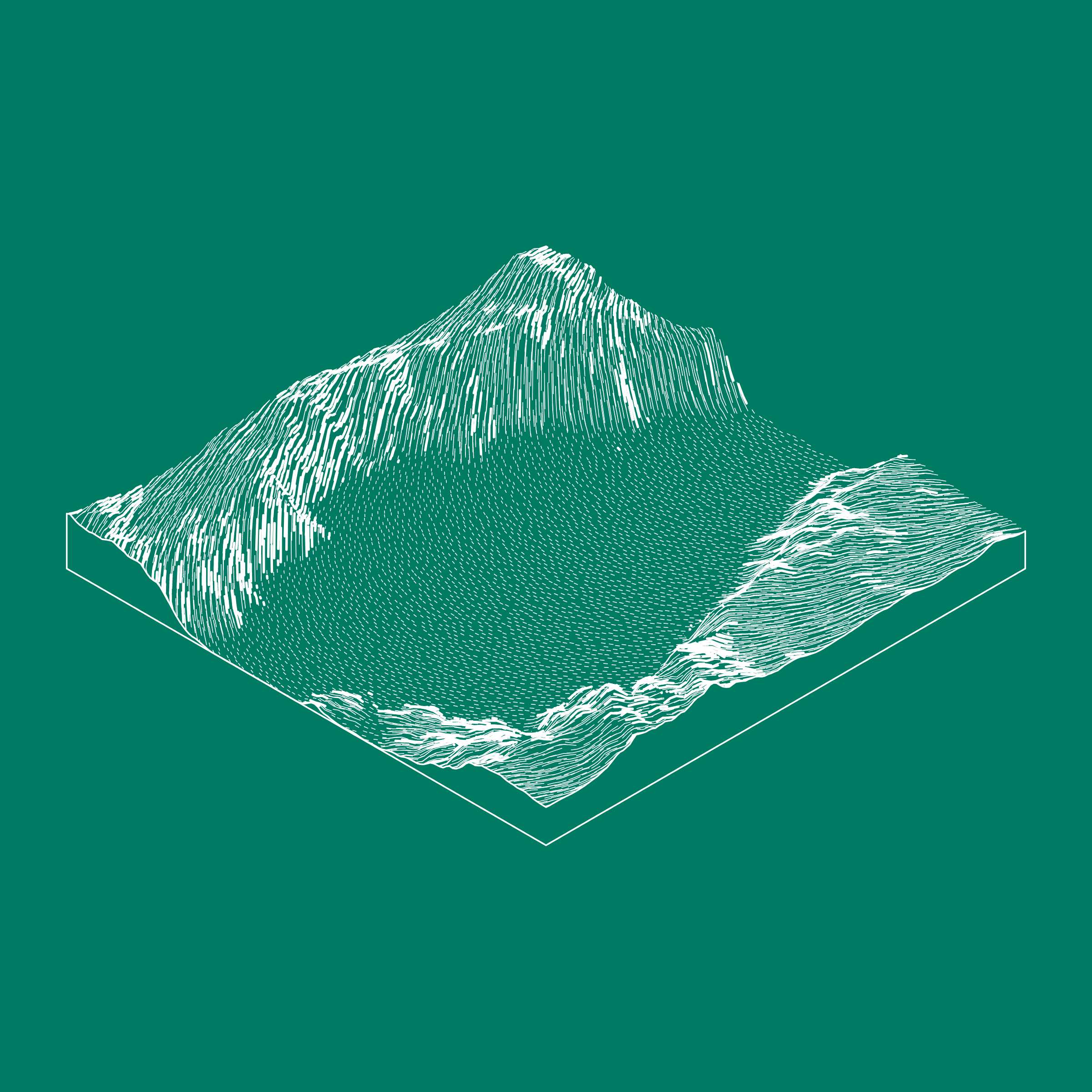 Art Blocks - Art Blocks v2 - Subscapes #618 - NFT # 53000618