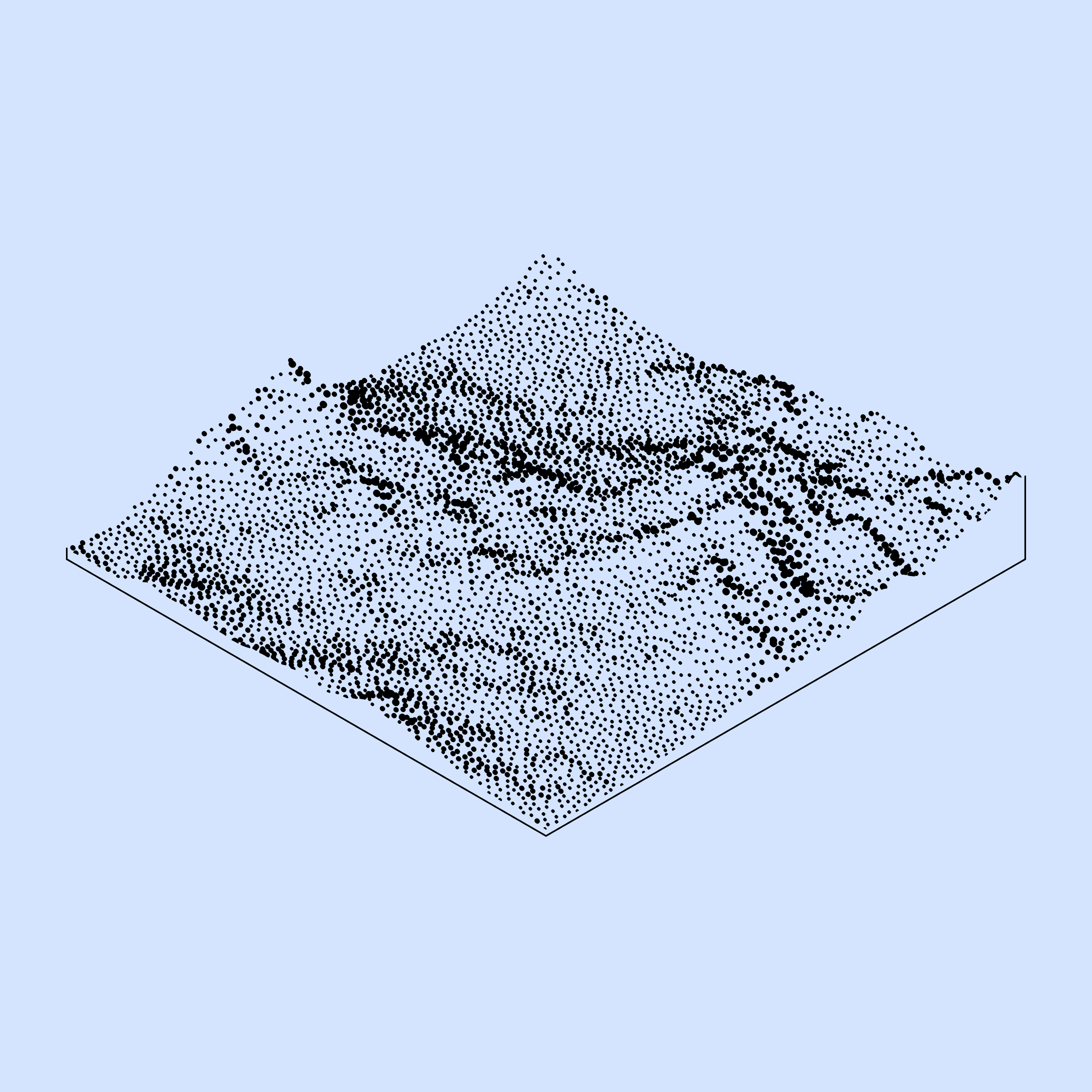 Art Blocks - Art Blocks v2 - Subscapes #625 - NFT # 53000625