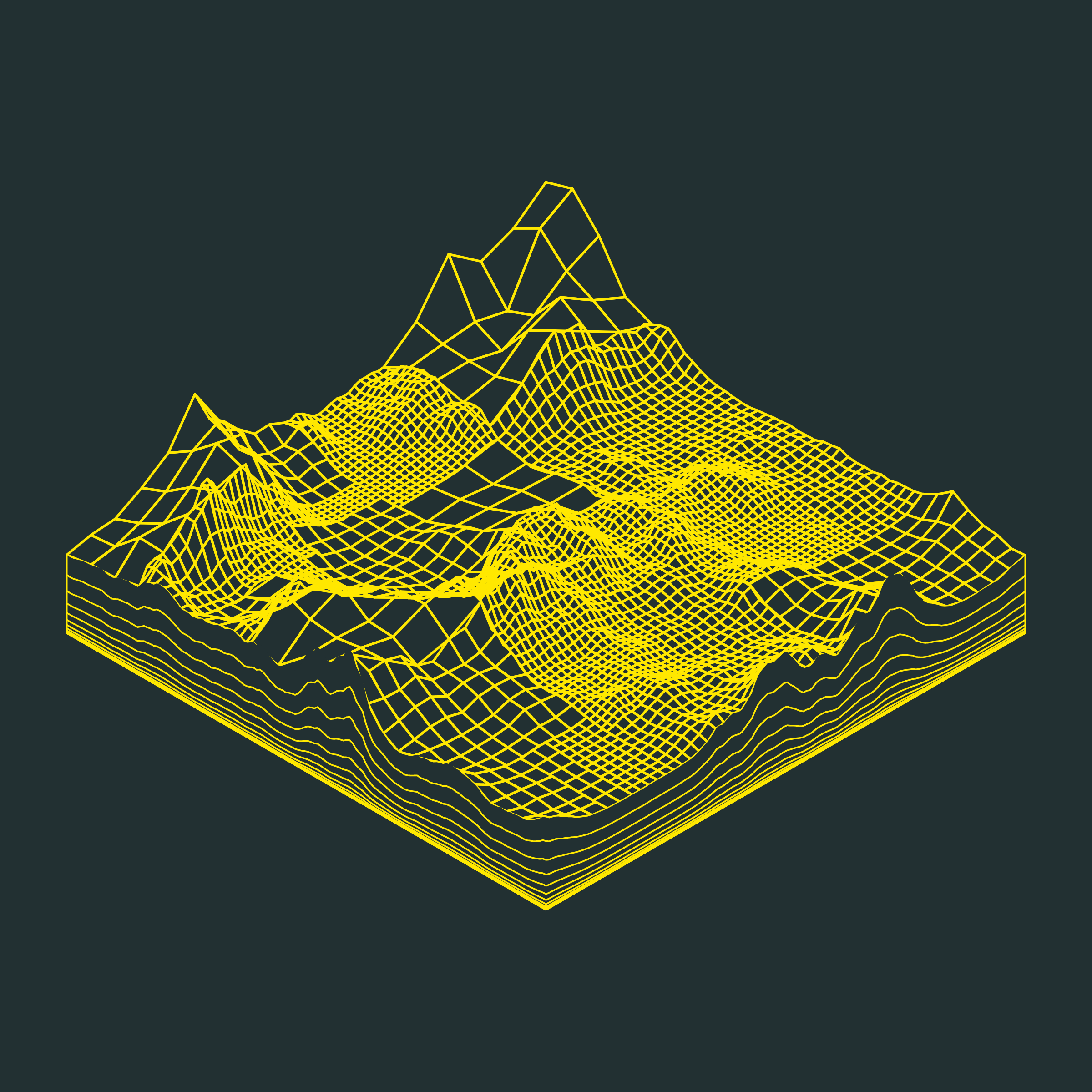 Art Blocks - Art Blocks v2 - Subscapes #631 - NFT # 53000631
