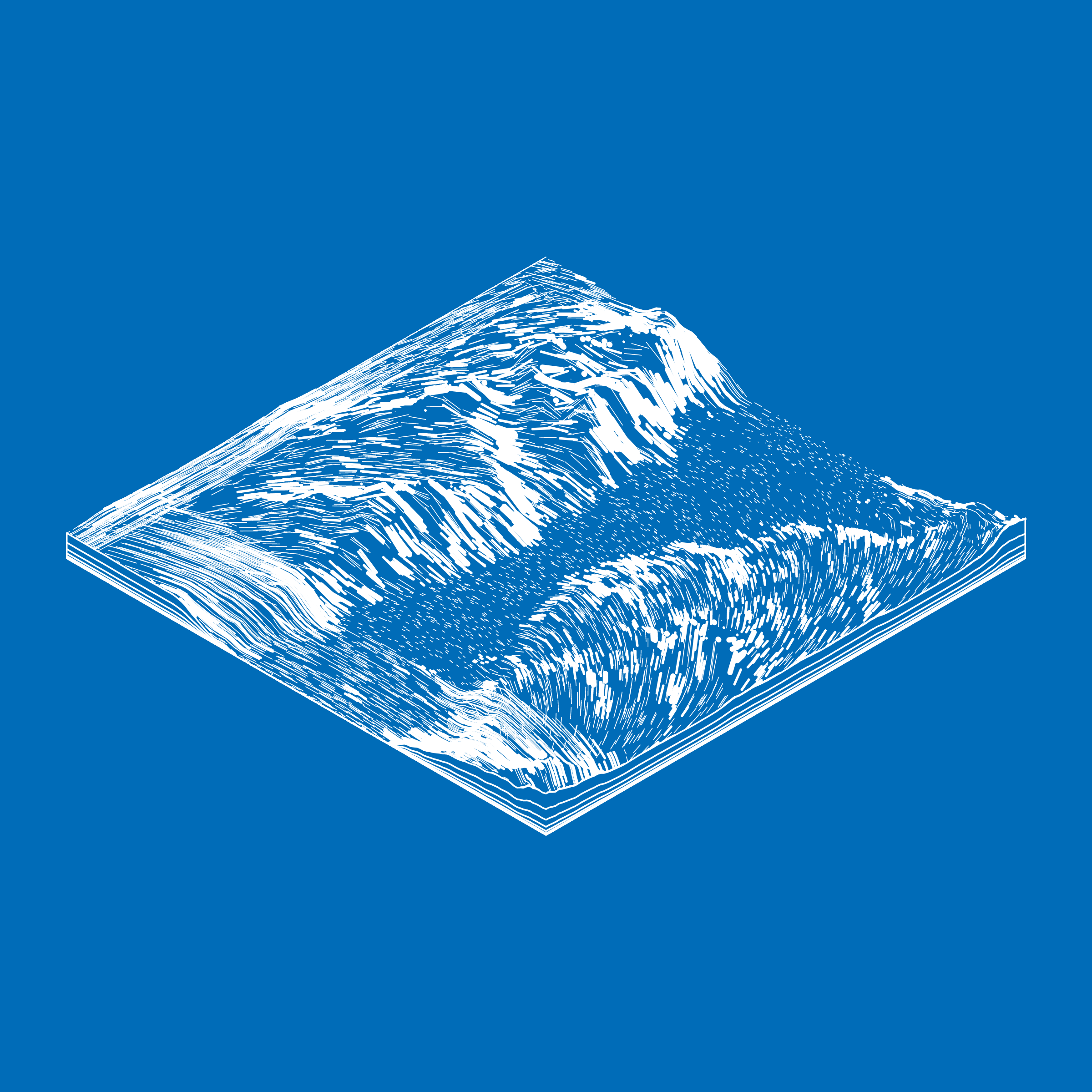 Art Blocks - Art Blocks v2 - Subscapes #638 - NFT # 53000638