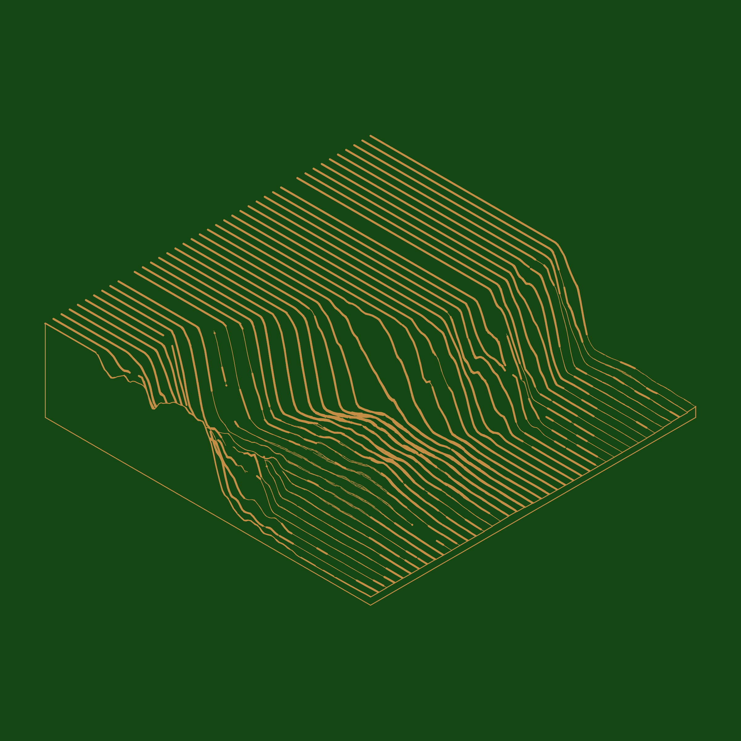 Art Blocks - Art Blocks v2 - Subscapes #641 - NFT # 53000641