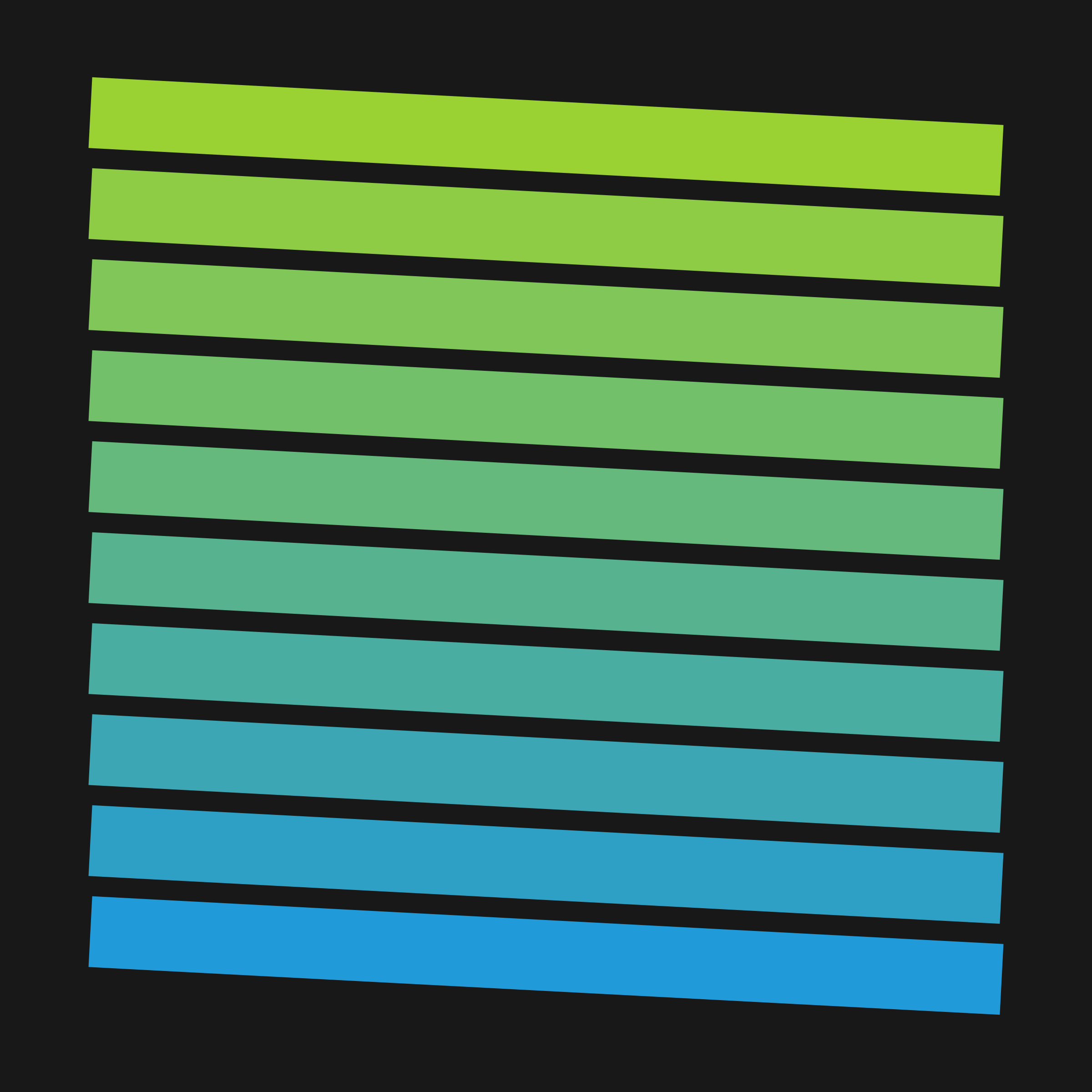 Art Blocks - Art Blocks v2 - Rhythm #9 - NFT # 57000009