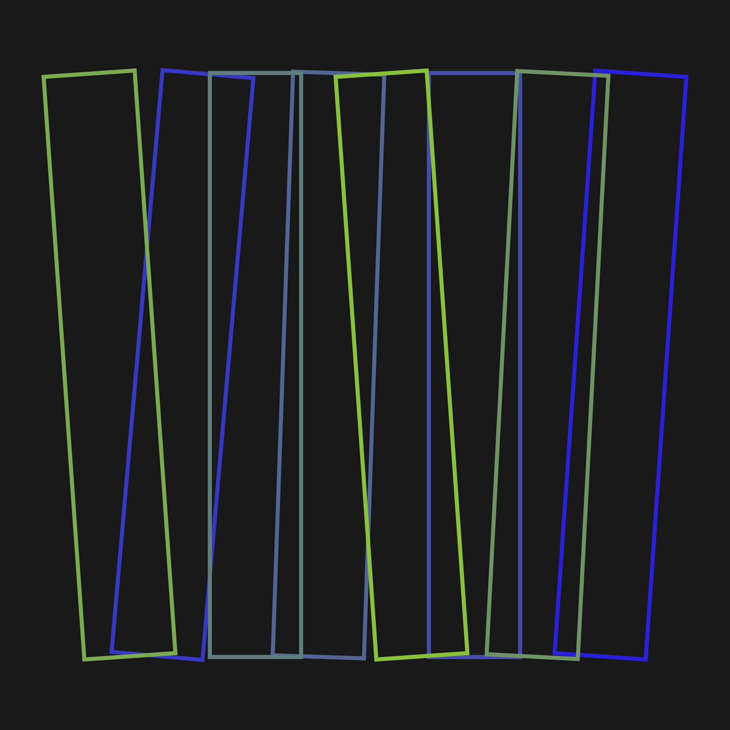 Art Blocks - Art Blocks v2 - Rhythm #91 - NFT # 57000091