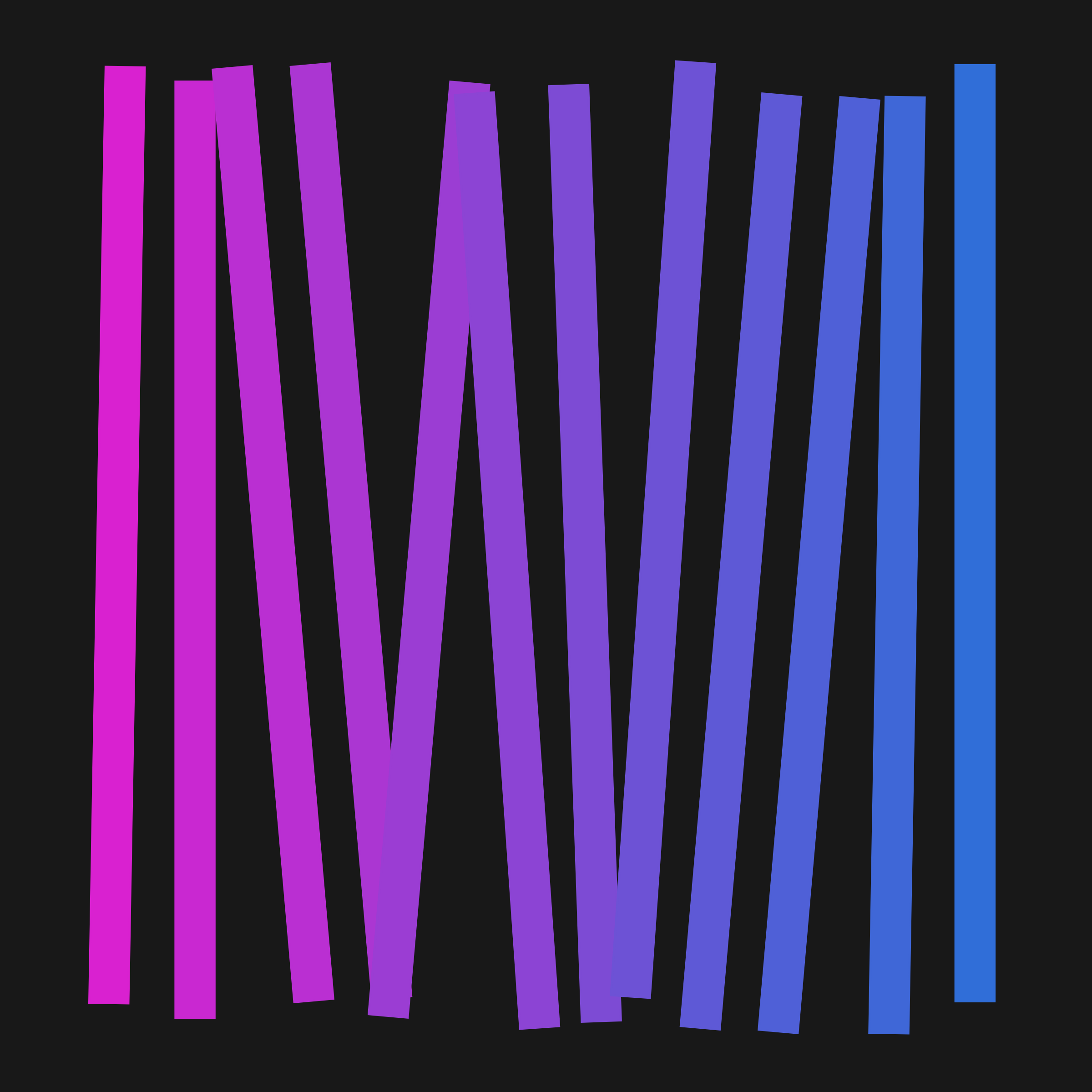 Art Blocks - Art Blocks v2 - Rhythm #107 - NFT # 57000107