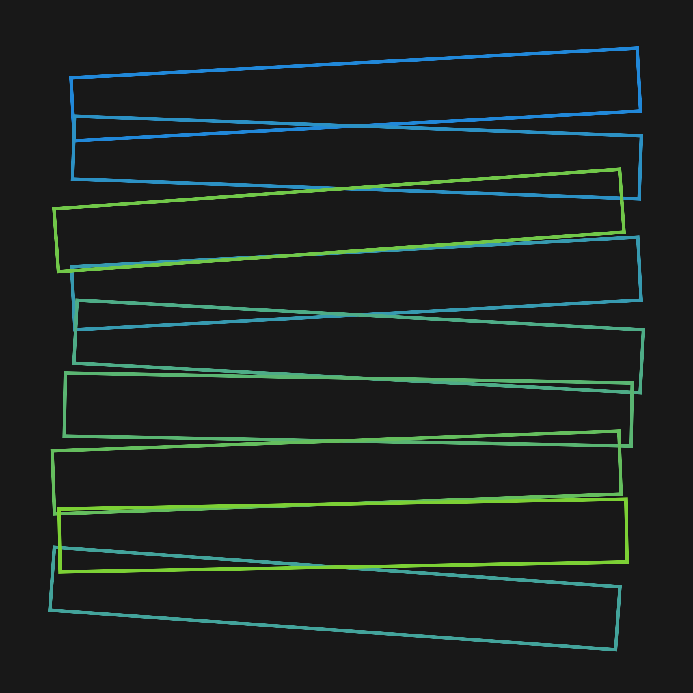Art Blocks - Art Blocks v2 - Rhythm #118 - NFT # 57000118