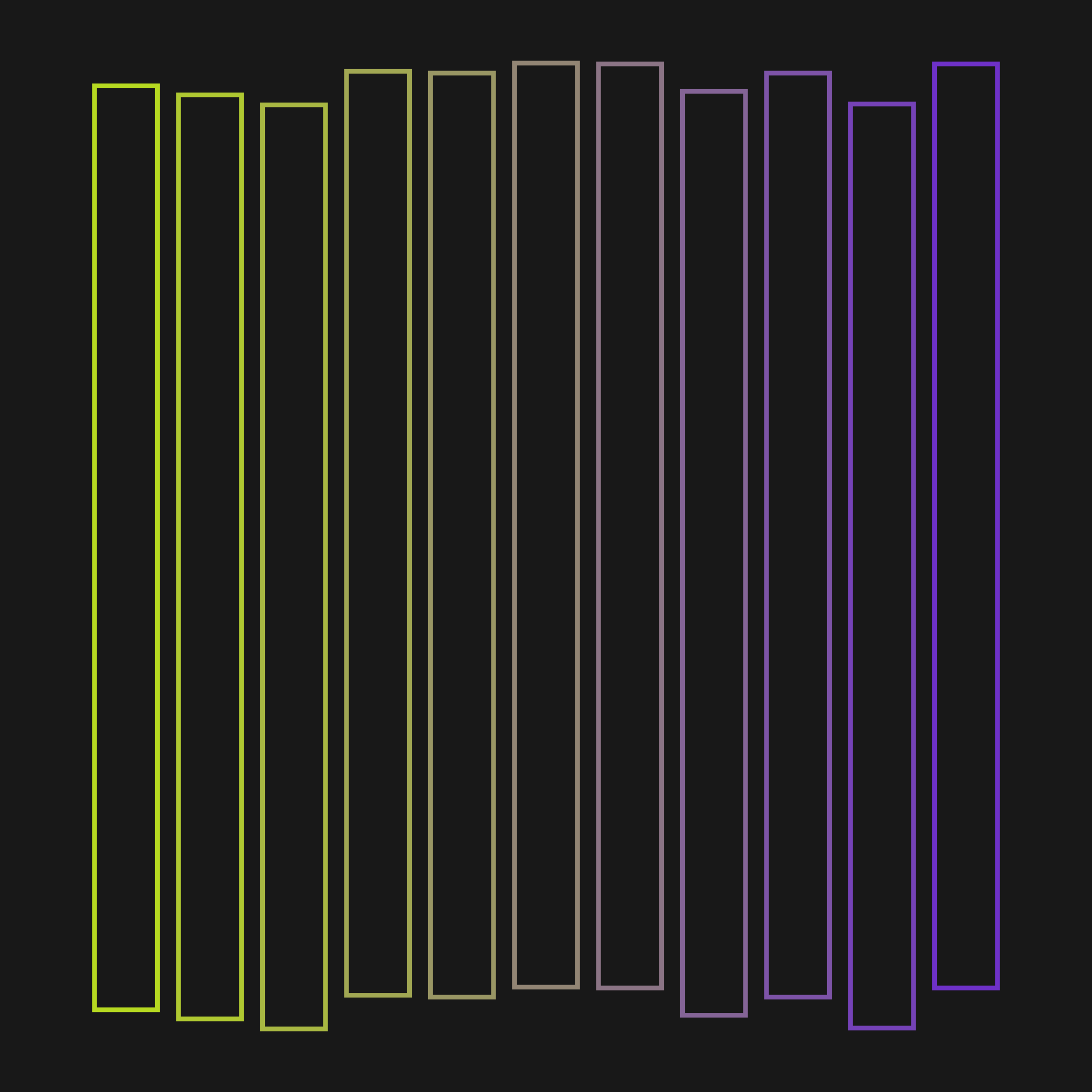 Art Blocks - Art Blocks v2 - Rhythm #130 - NFT # 57000130