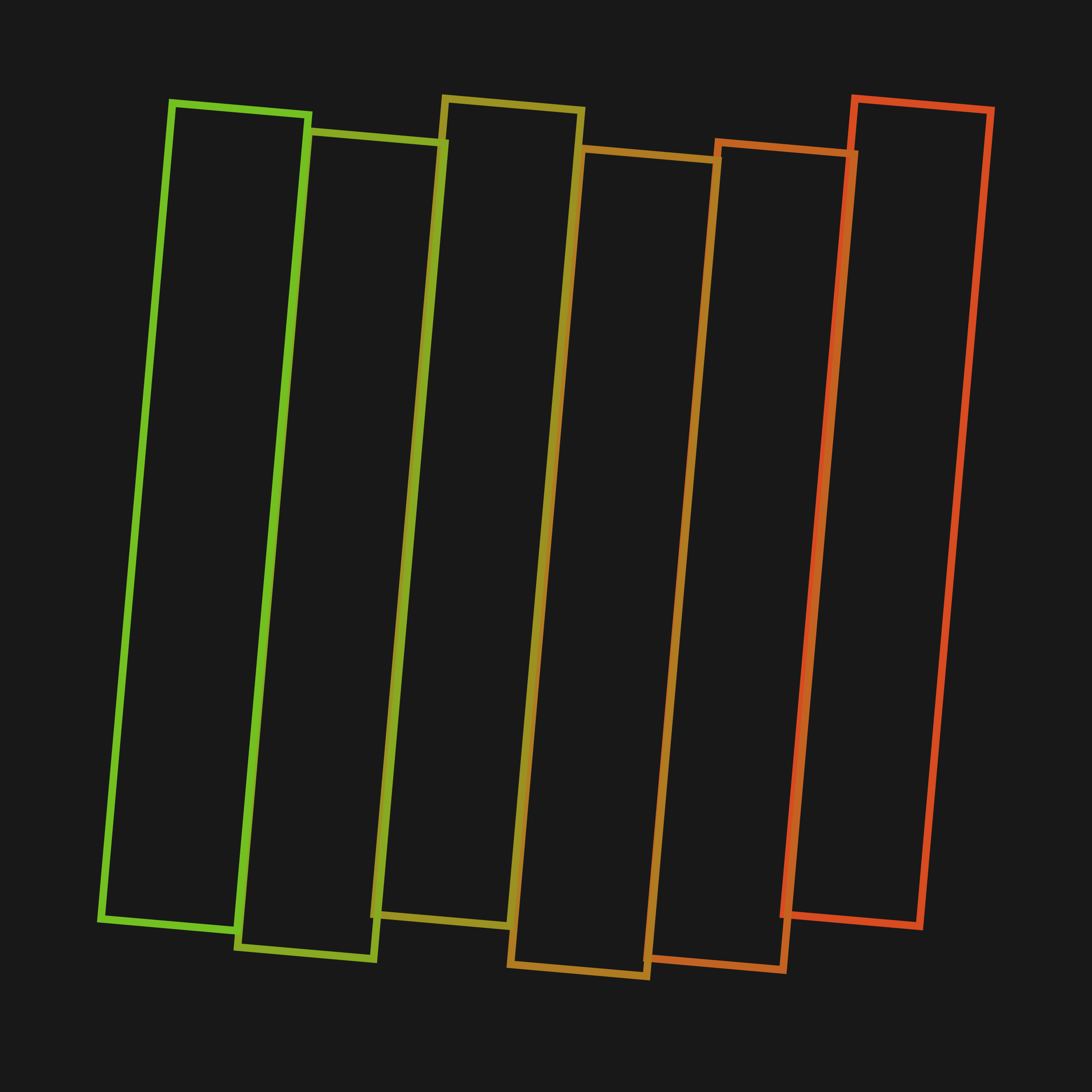 Art Blocks - Art Blocks v2 - Rhythm #143 - NFT # 57000143