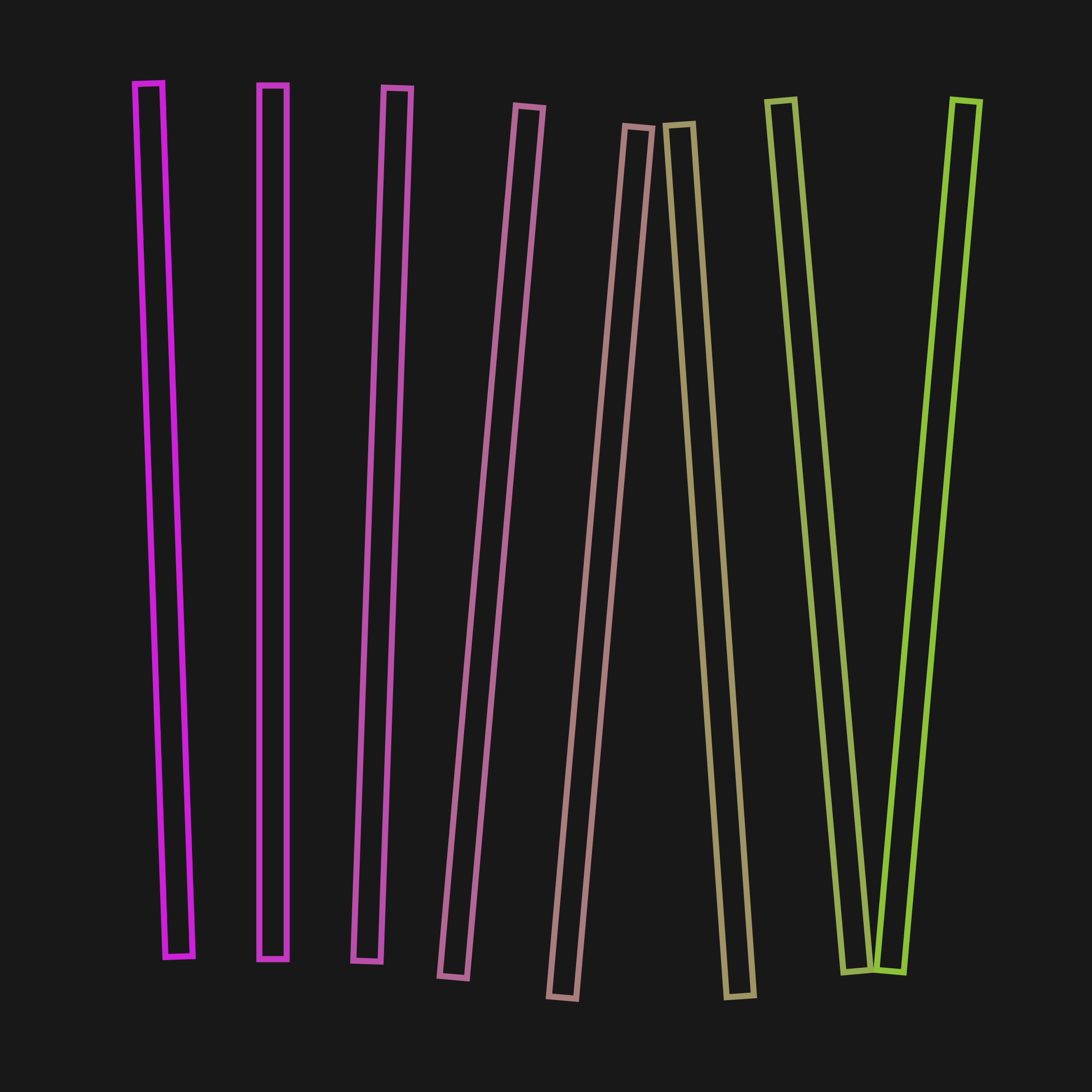 Art Blocks - Art Blocks v2 - Rhythm #193 - NFT # 57000193