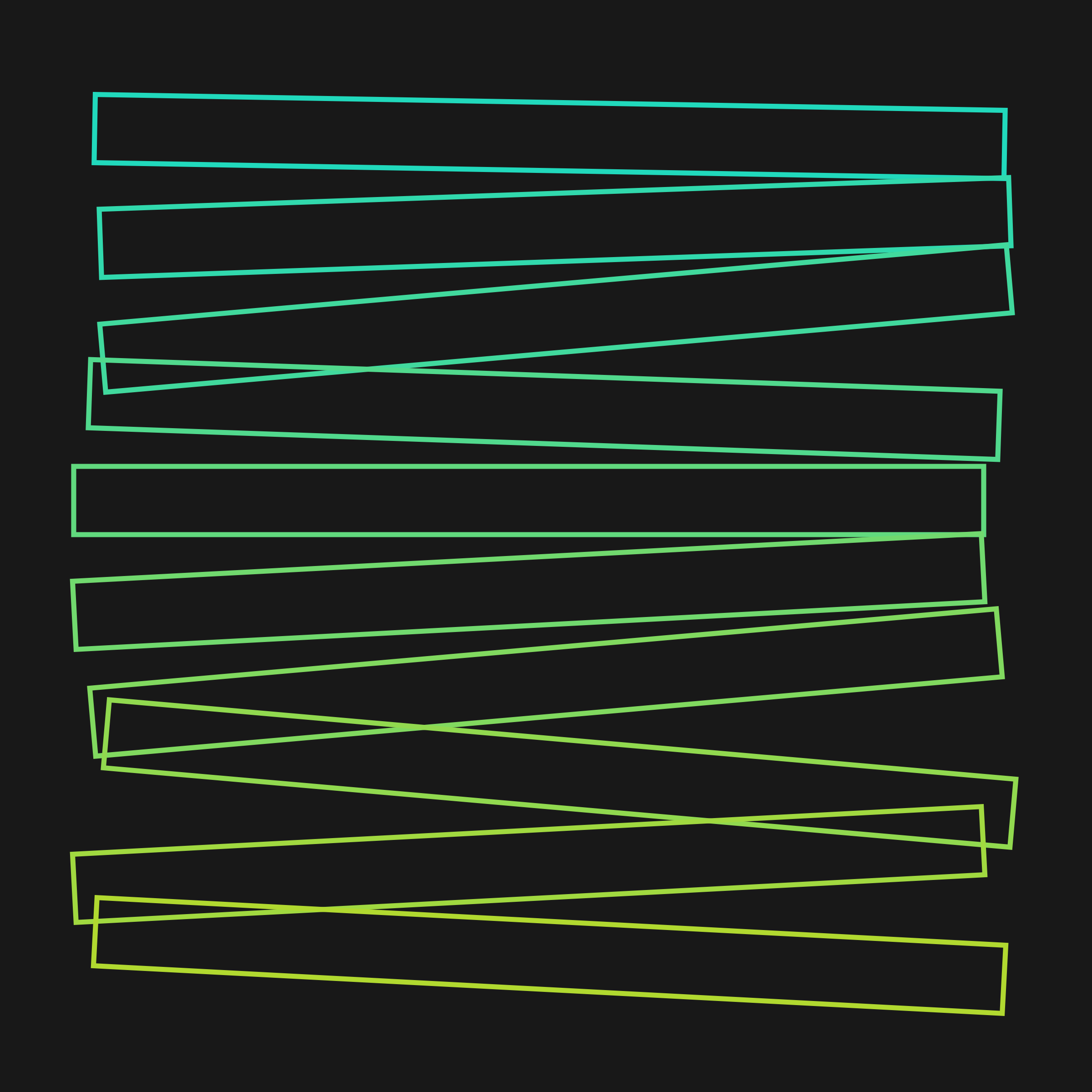 Art Blocks - Art Blocks v2 - Rhythm #292 - NFT # 57000292