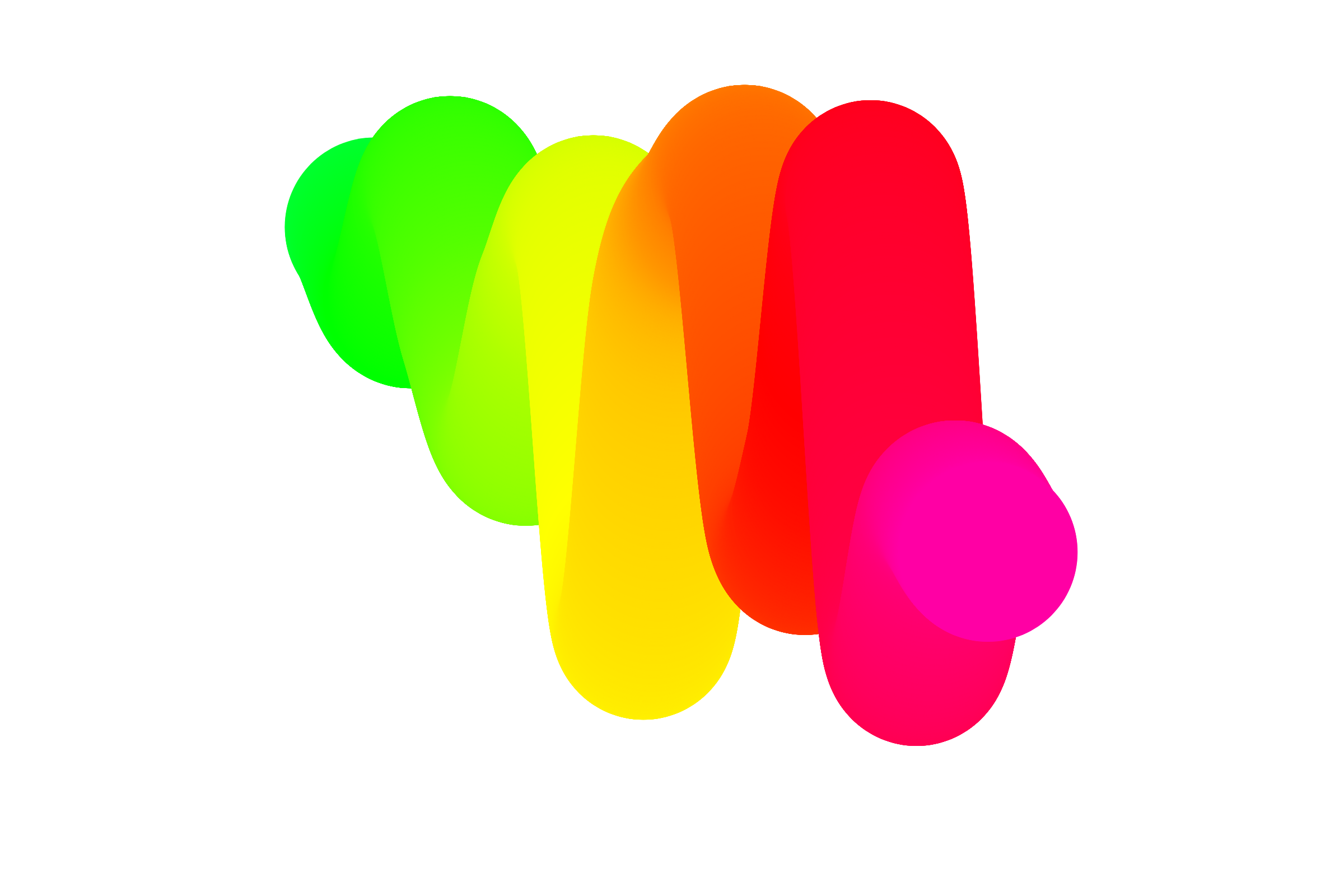 Art Blocks - Art Blocks v1 - Chromie Squiggle #60 - NFT # 60