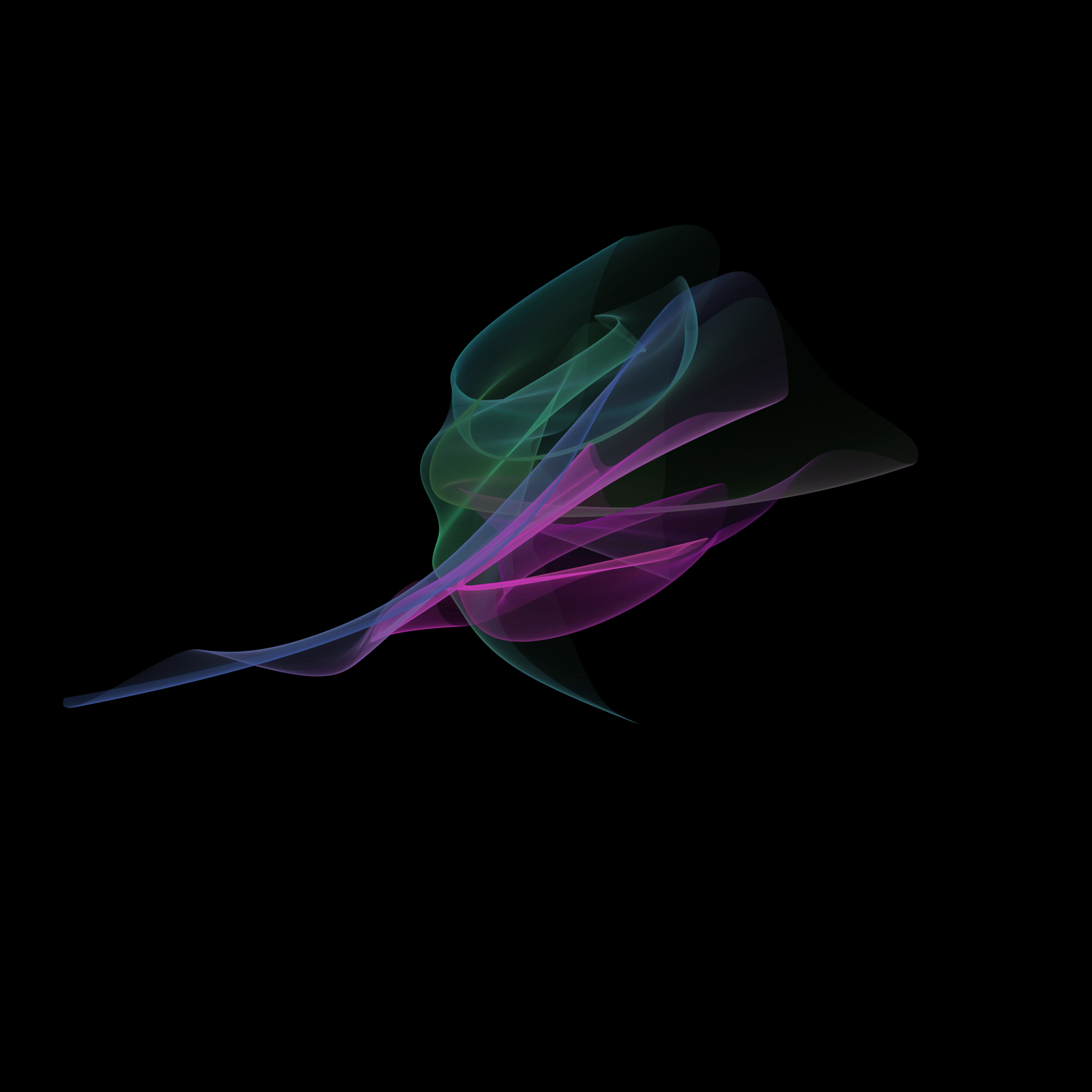 Art Blocks - Art Blocks v2 - Event Horizon Sunset (Series C) #16 - NFT # 60000016