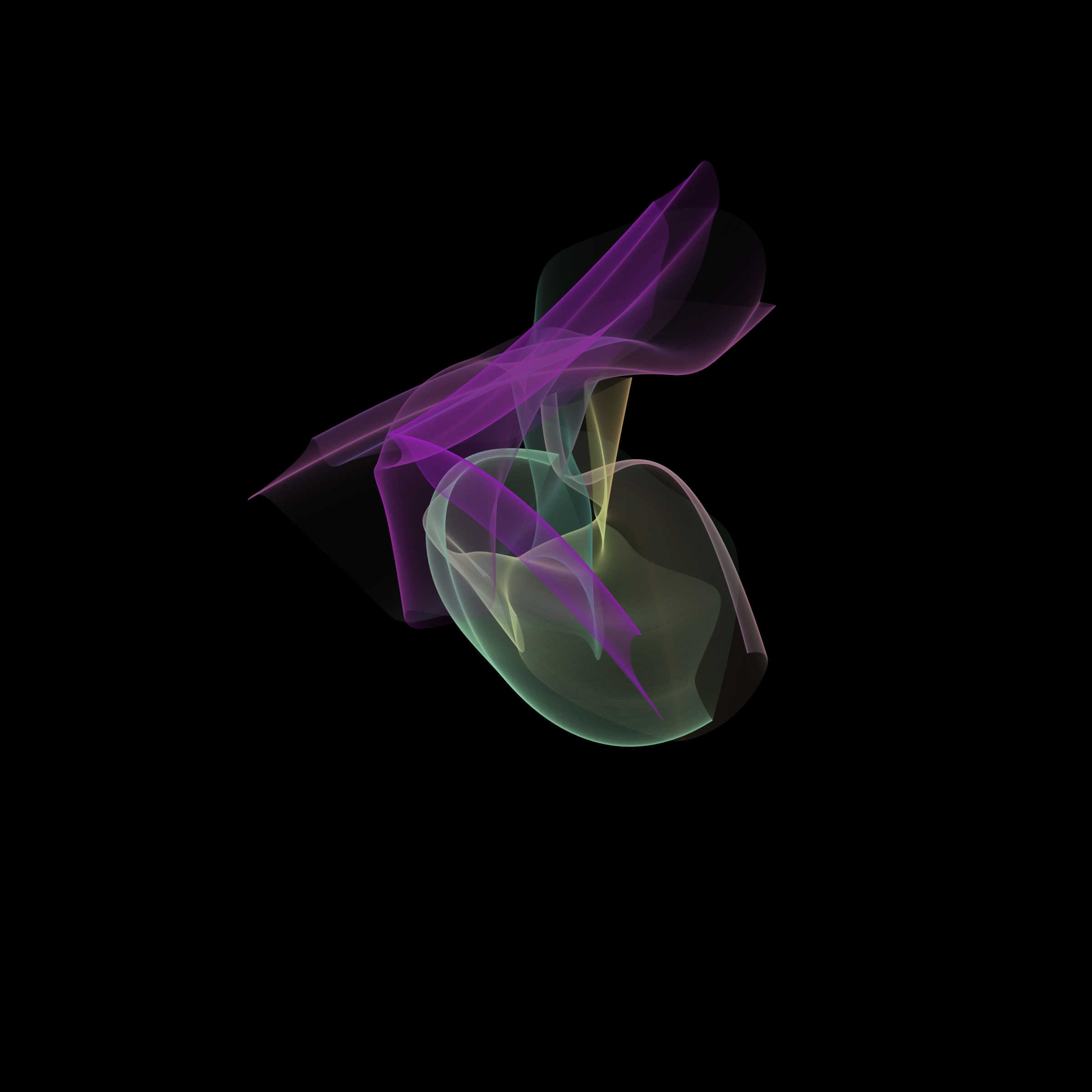 Art Blocks - Art Blocks v2 - Event Horizon Sunset (Series C) #20 - NFT # 60000020