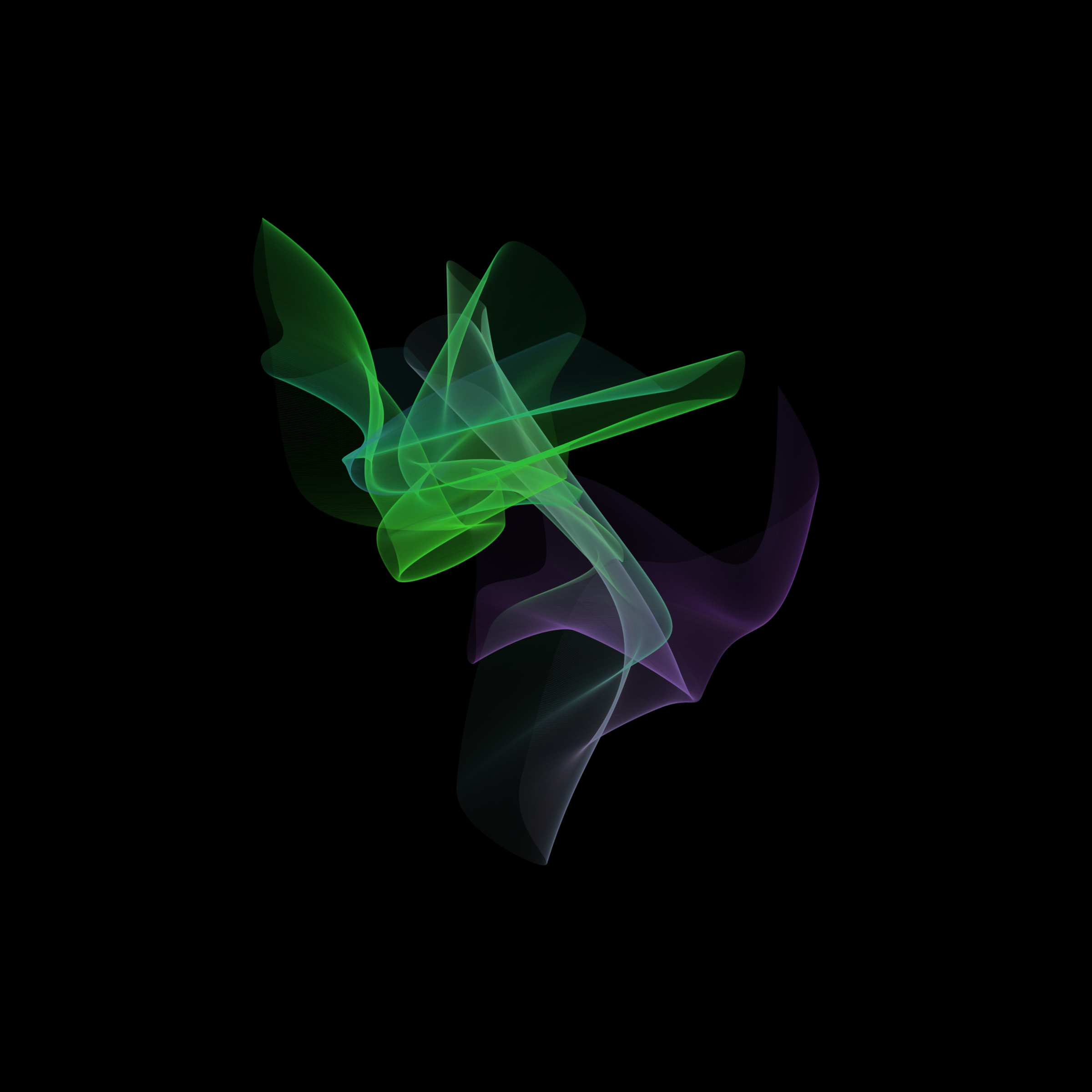 Art Blocks - Art Blocks v2 - Event Horizon Sunset (Series C) #25 - NFT # 60000025