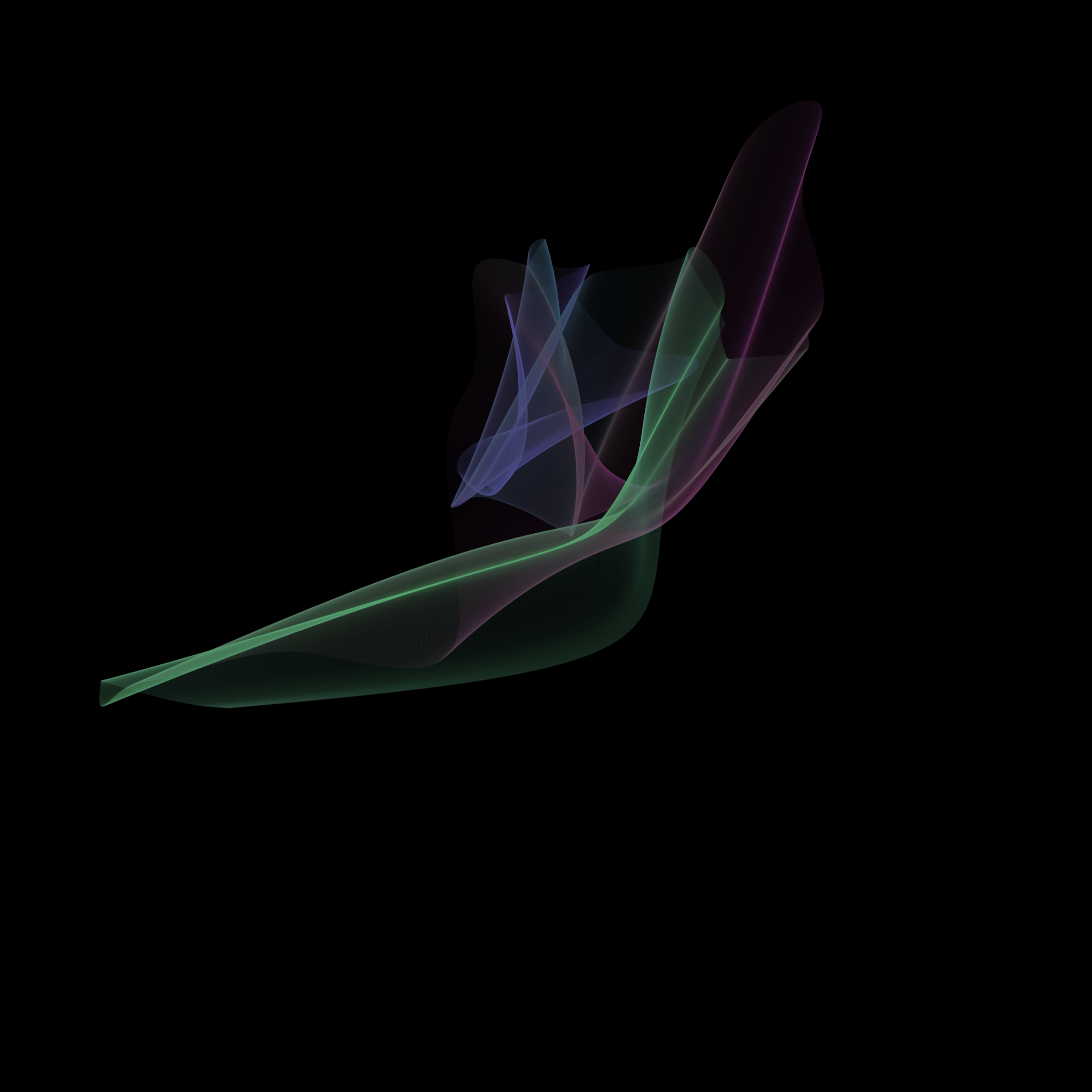 Art Blocks - Art Blocks v2 - Event Horizon Sunset (Series C) #59 - NFT # 60000059