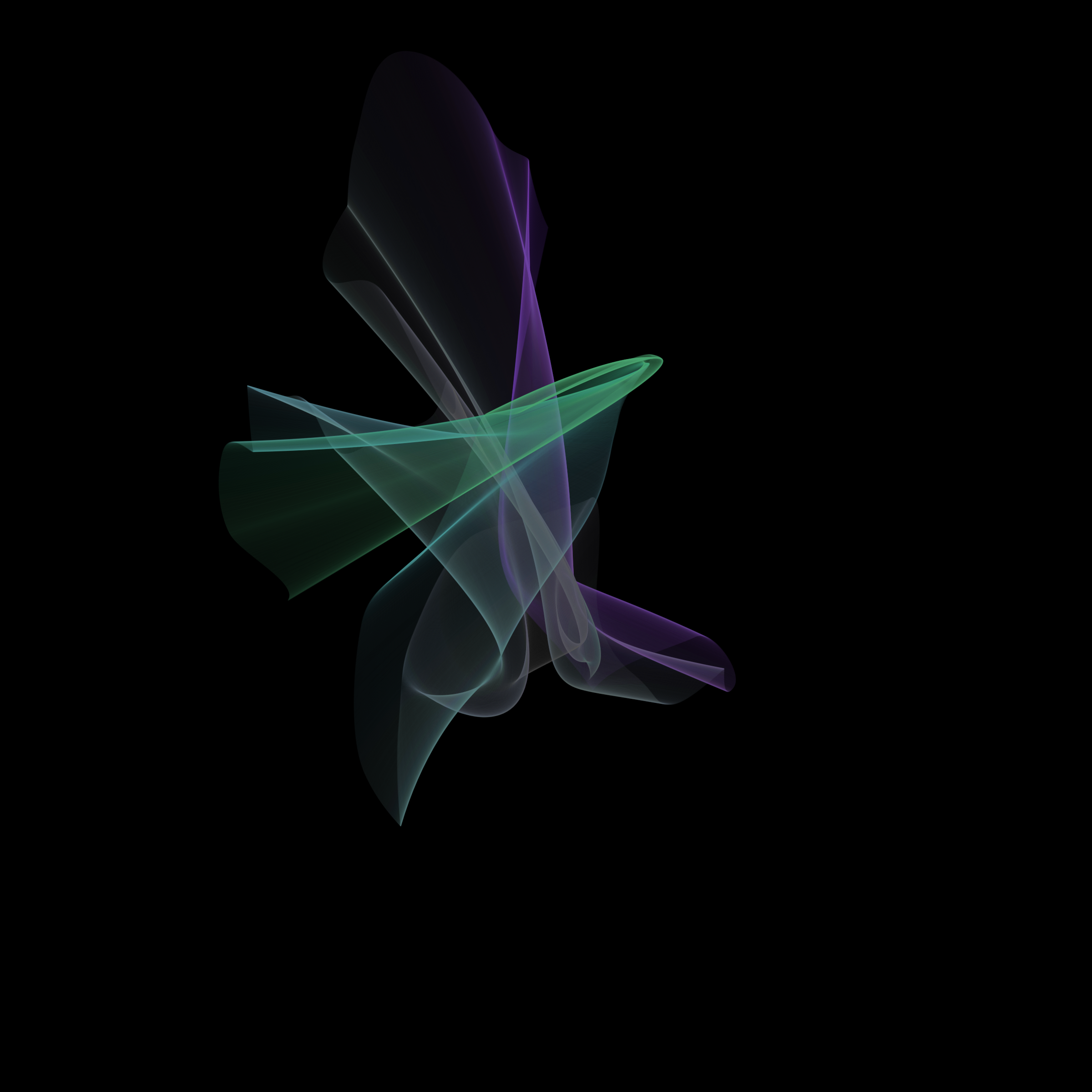 Art Blocks - Art Blocks v2 - Event Horizon Sunset (Series C) #104 - NFT # 60000104