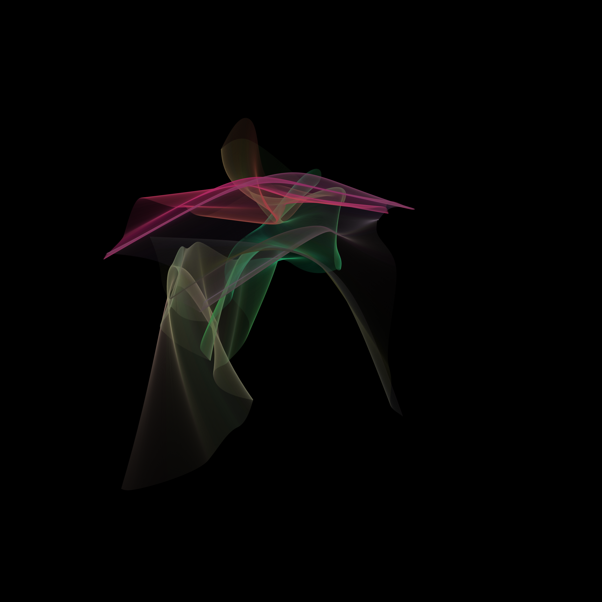 Art Blocks - Art Blocks v2 - Event Horizon Sunset (Series C) #105 - NFT # 60000105