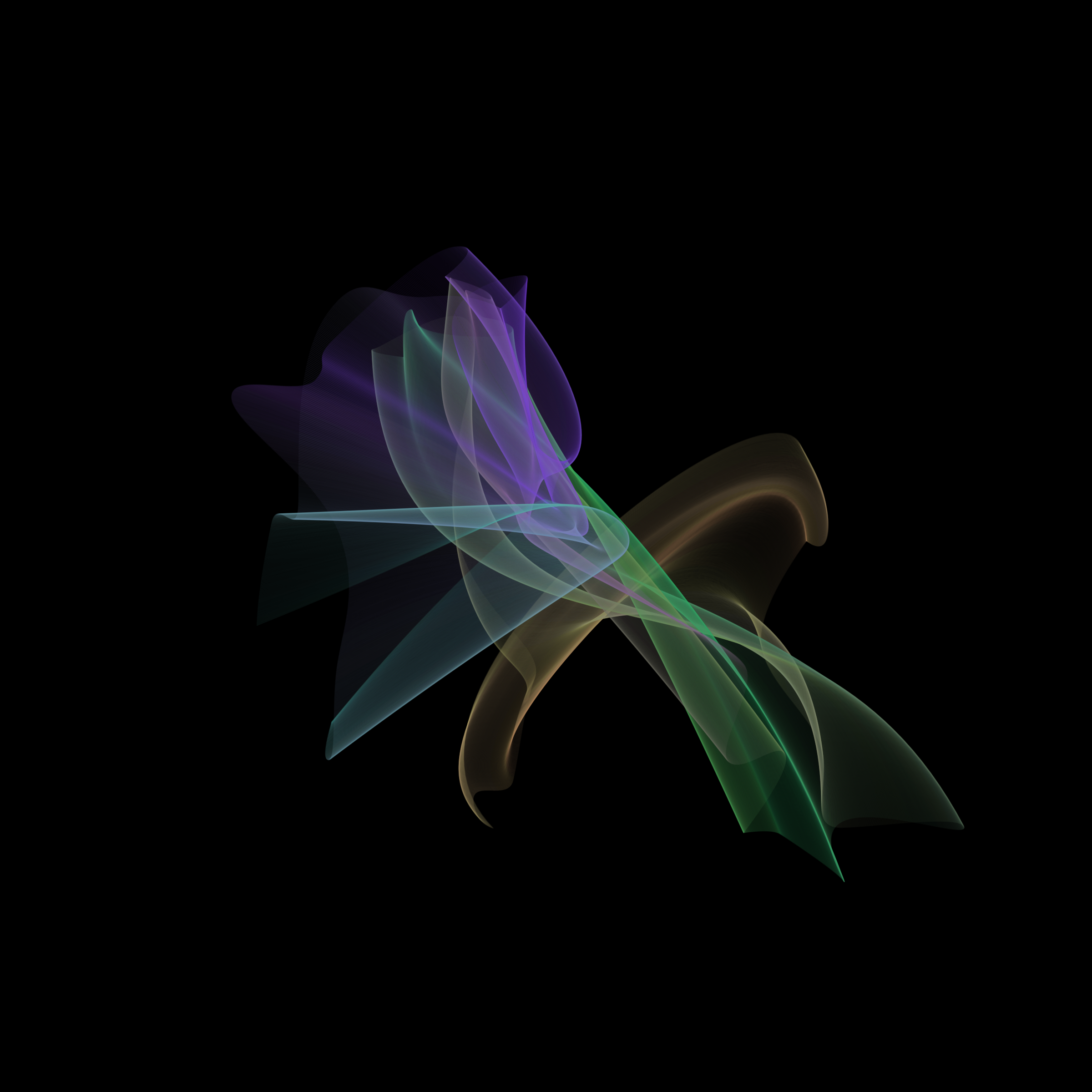 Art Blocks - Art Blocks v2 - Event Horizon Sunset (Series C) #143 - NFT # 60000143