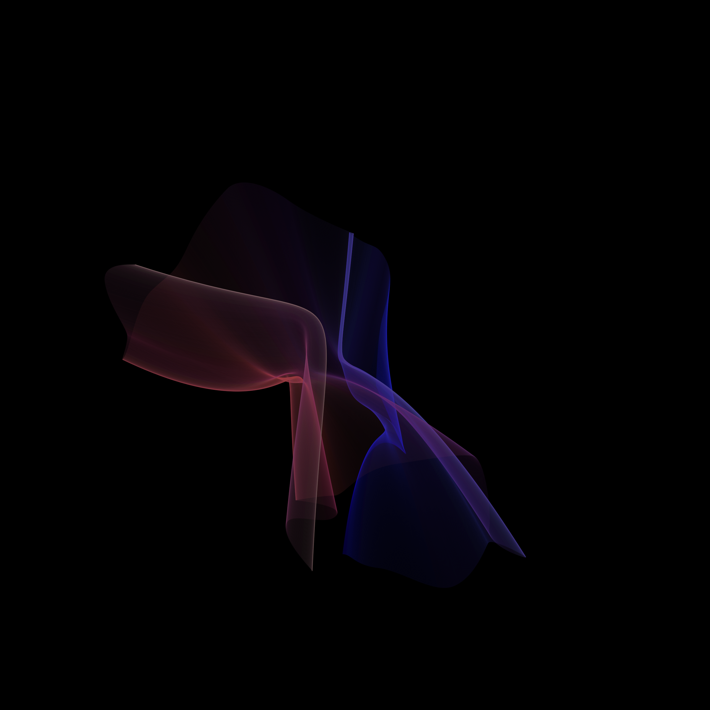 Art Blocks - Art Blocks v2 - Event Horizon Sunset (Series C) #208 - NFT # 60000208