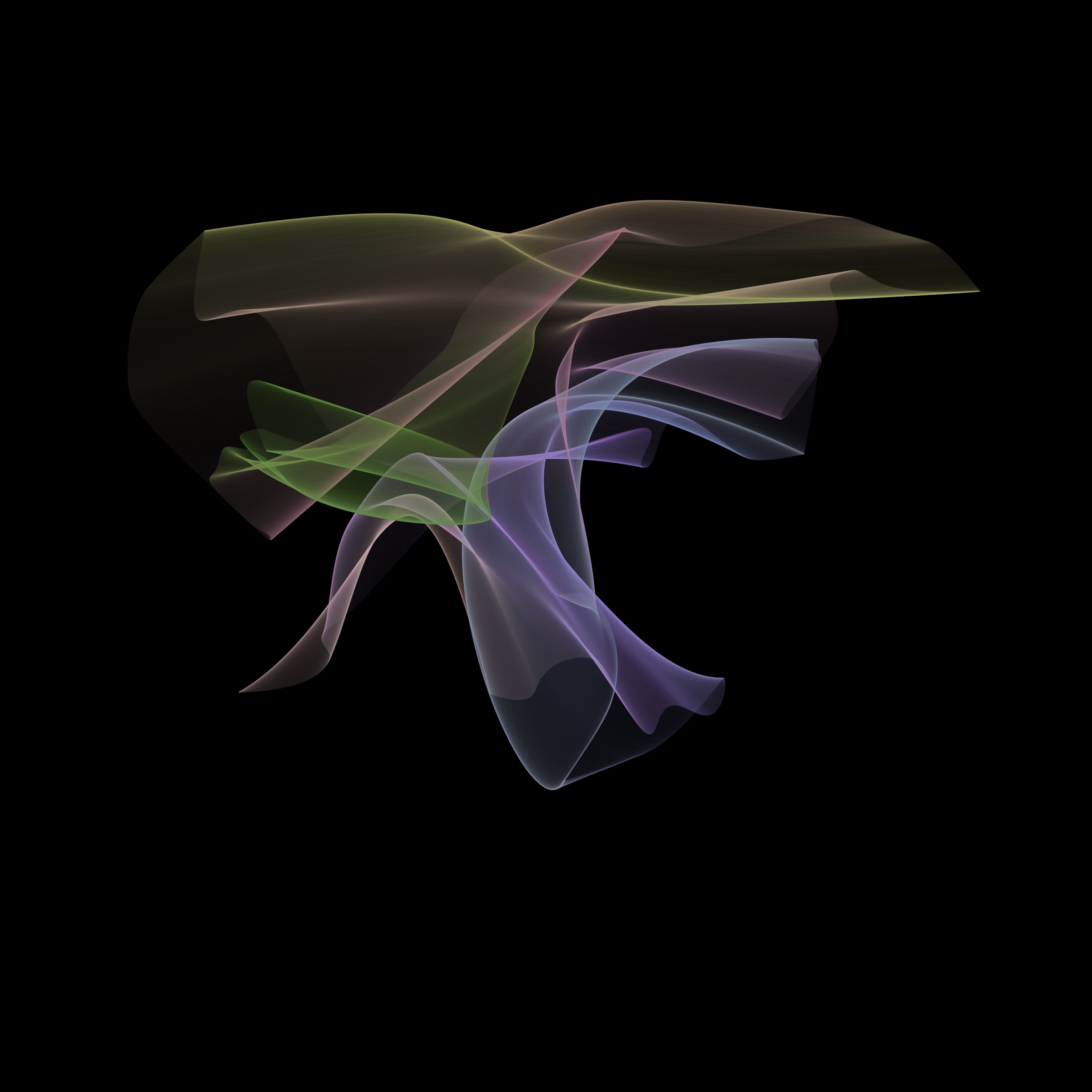 Art Blocks - Art Blocks v2 - Event Horizon Sunset (Series C) #224 - NFT # 60000224