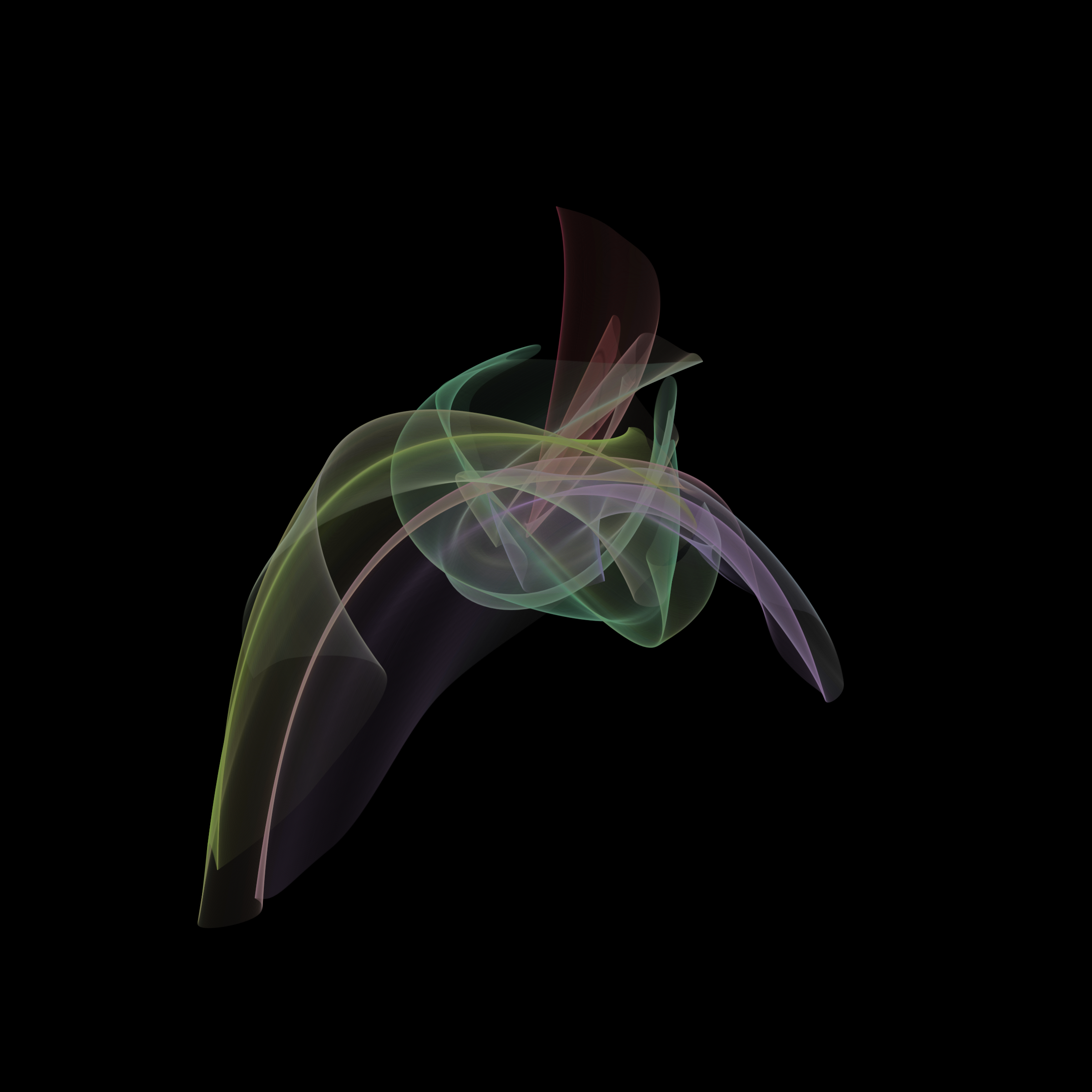 Art Blocks - Art Blocks v2 - Event Horizon Sunset (Series C) #227 - NFT # 60000227