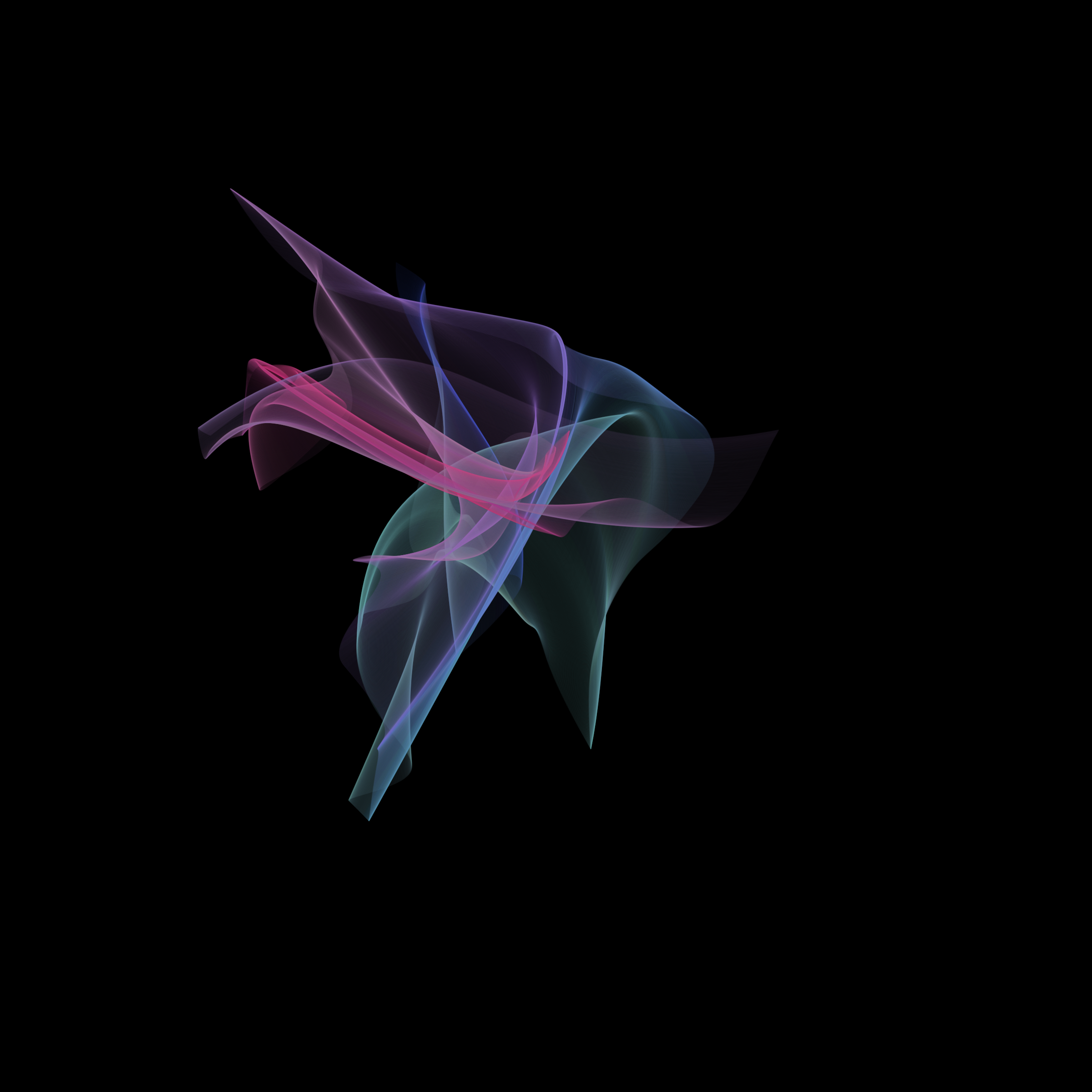 Art Blocks - Art Blocks v2 - Event Horizon Sunset (Series C) #243 - NFT # 60000243