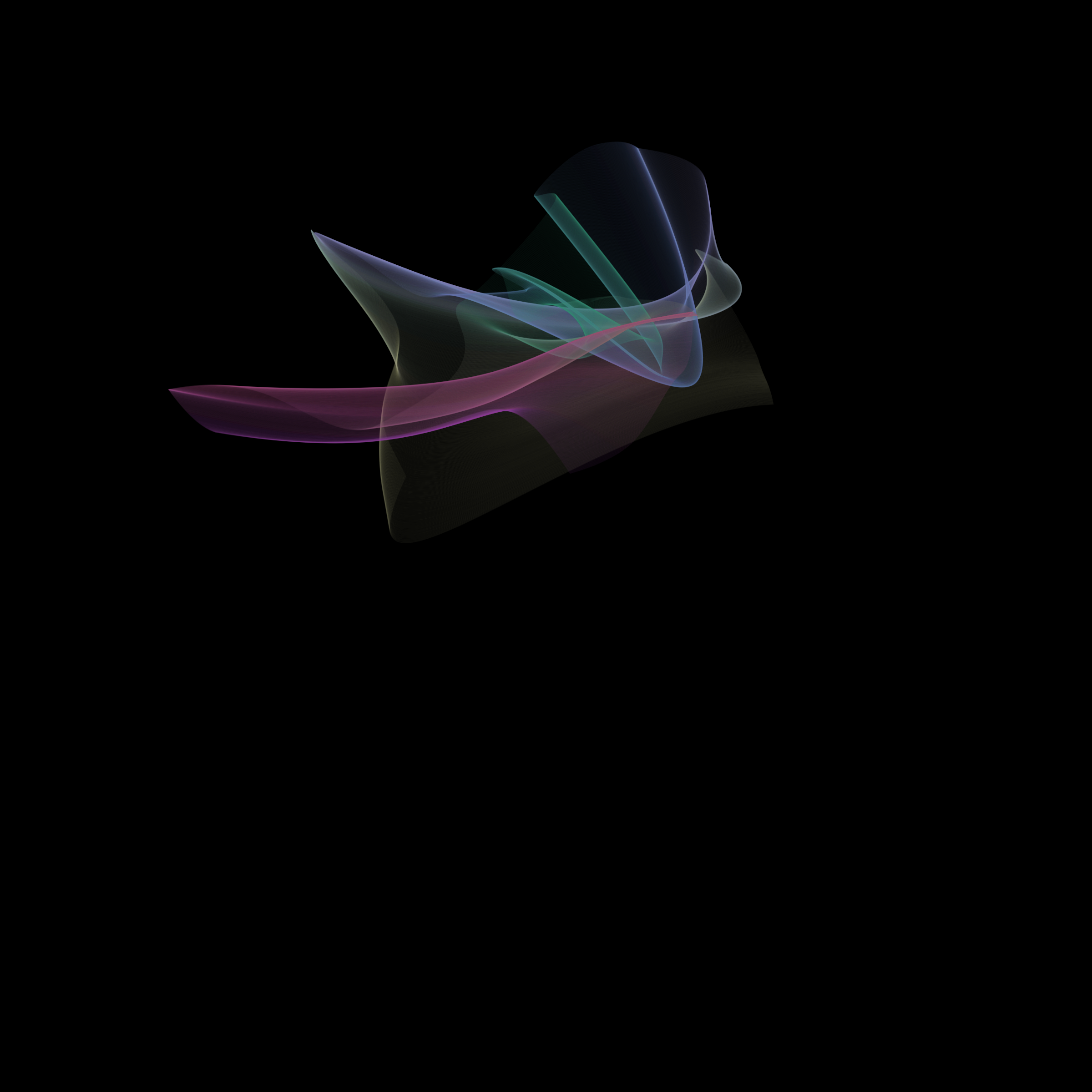 Art Blocks - Art Blocks v2 - Event Horizon Sunset (Series C) #244 - NFT # 60000244