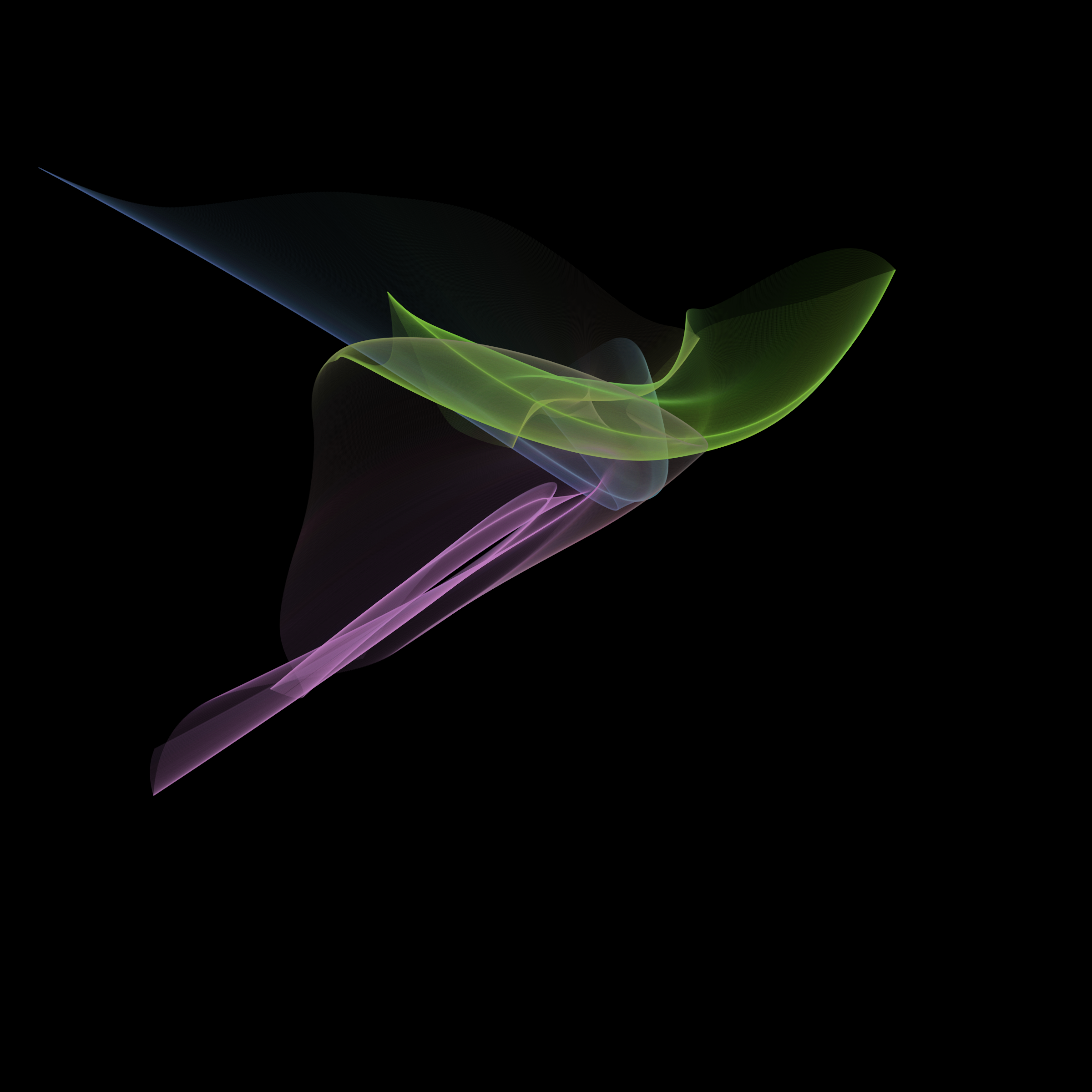 Art Blocks - Art Blocks v2 - Event Horizon Sunset (Series C) #257 - NFT # 60000257