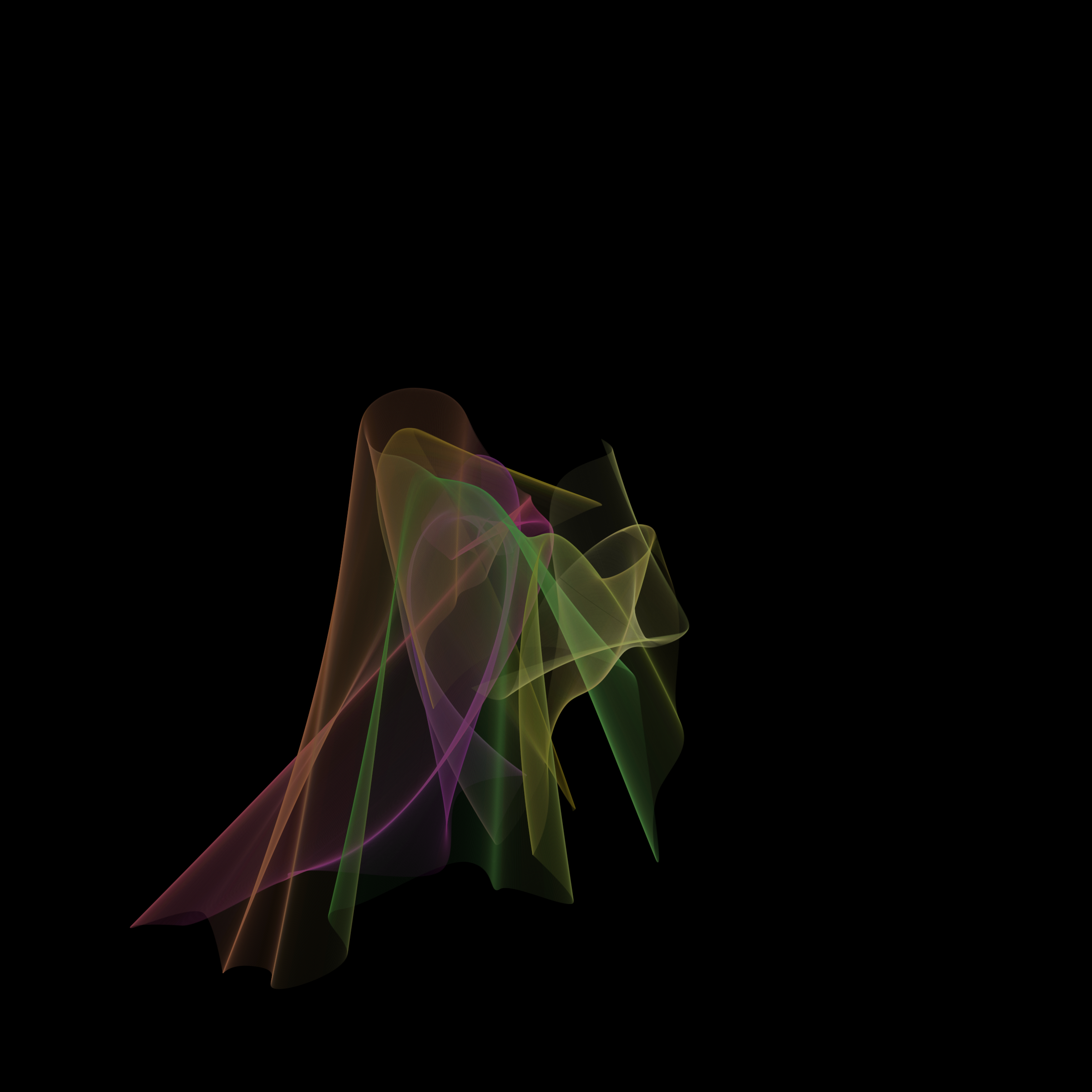 Art Blocks - Art Blocks v2 - Event Horizon Sunset (Series C) #278 - NFT # 60000278