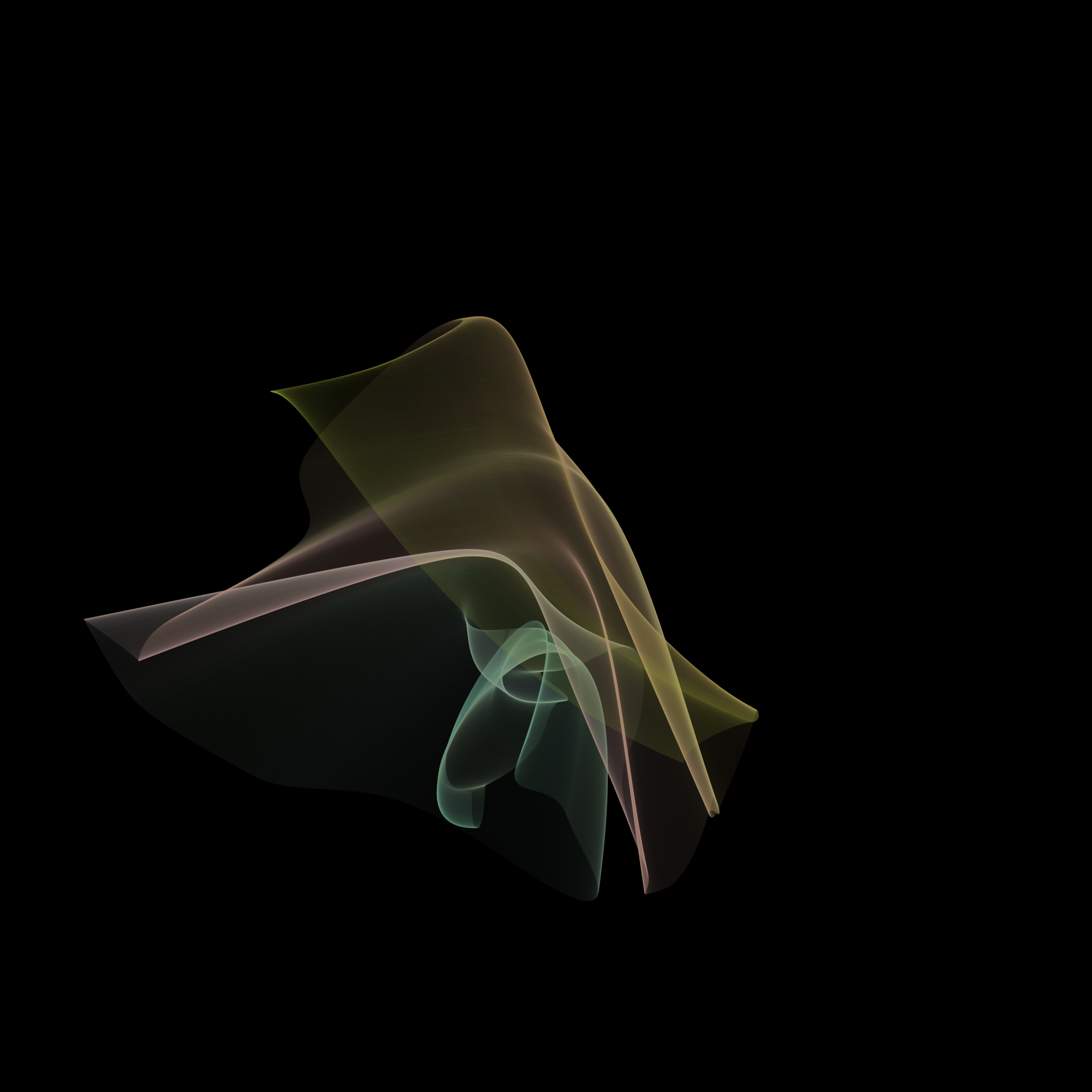 Art Blocks - Art Blocks v2 - Event Horizon Sunset (Series C) #283 - NFT # 60000283