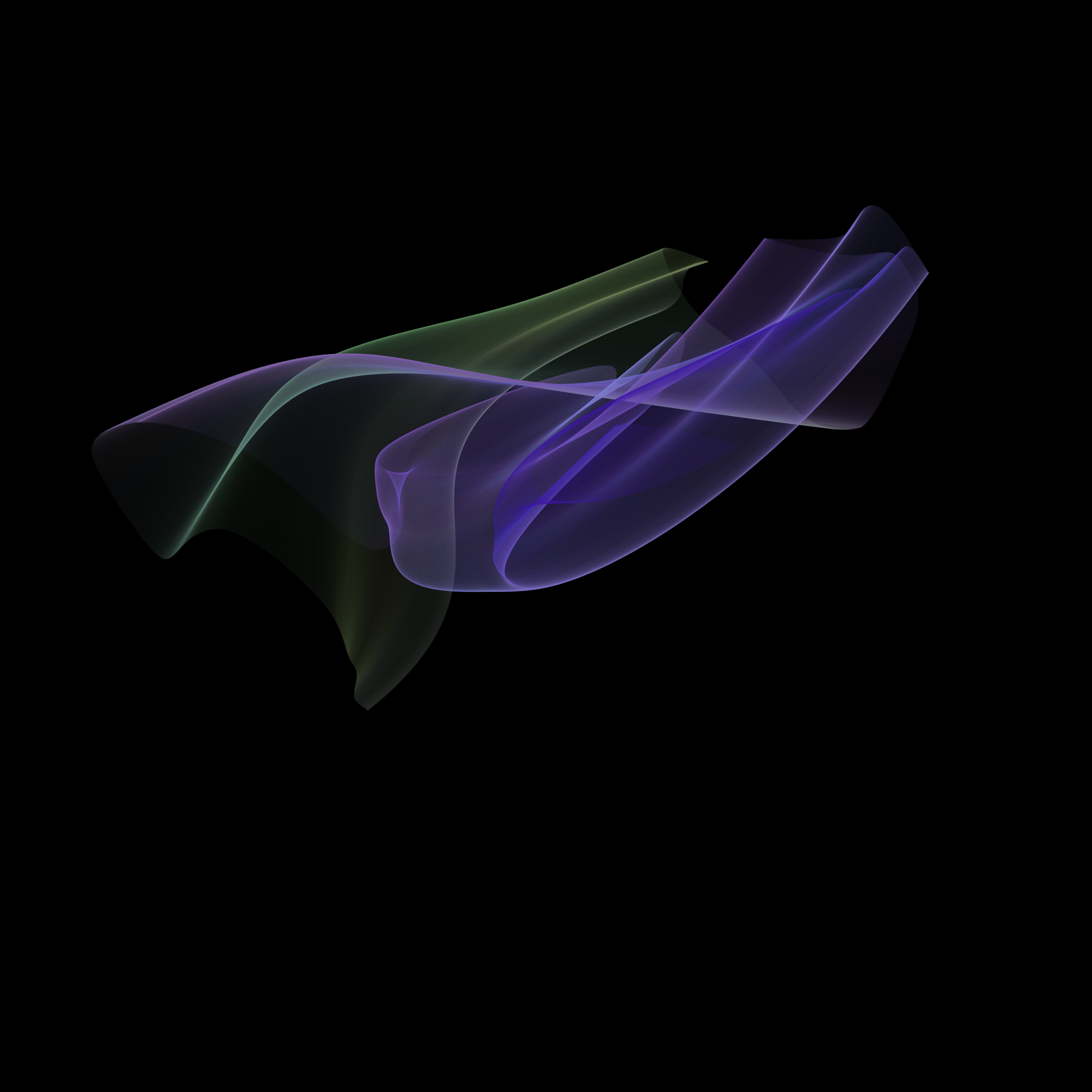 Art Blocks - Art Blocks v2 - Event Horizon Sunset (Series C) #285 - NFT # 60000285