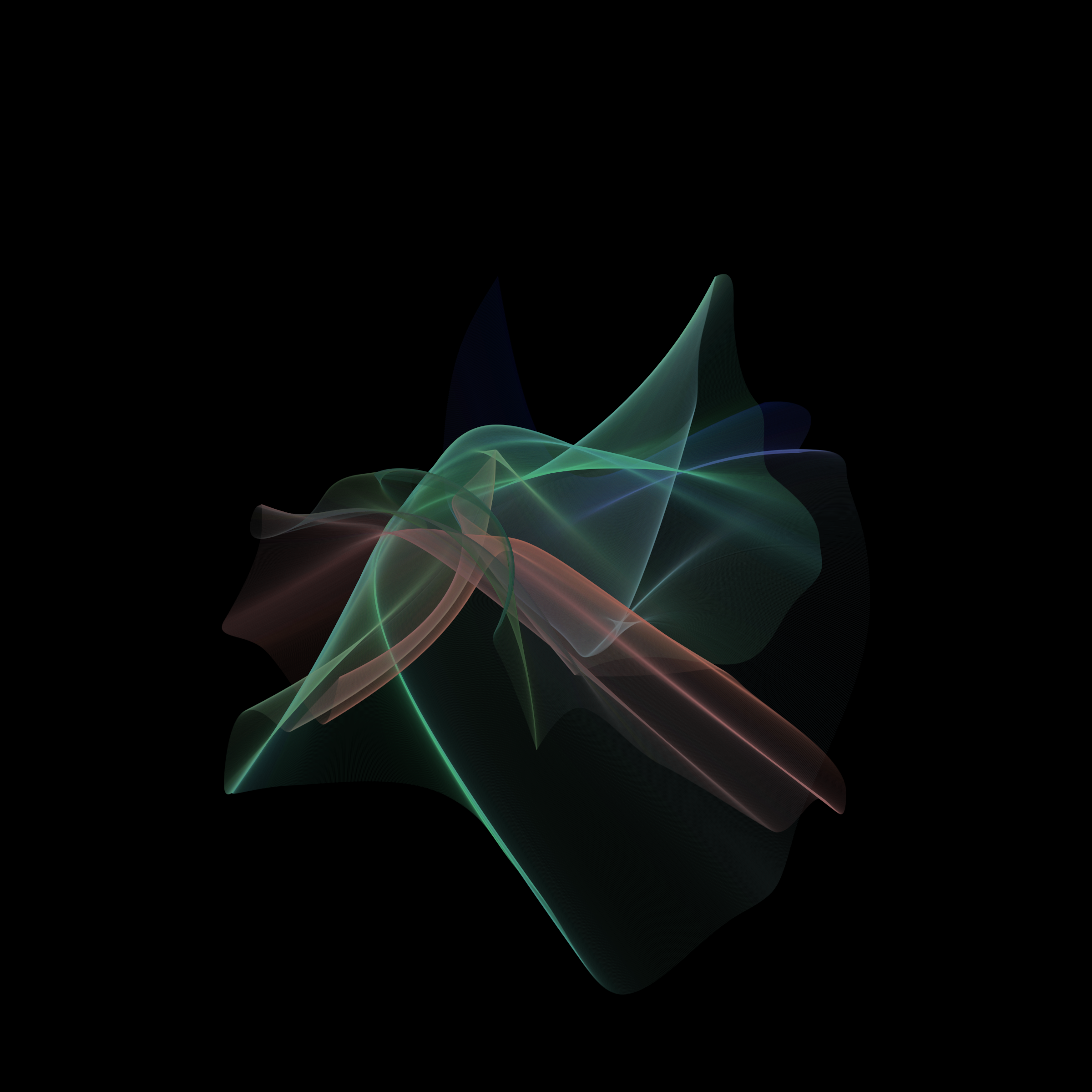 Art Blocks - Art Blocks v2 - Event Horizon Sunset (Series C) #292 - NFT # 60000292