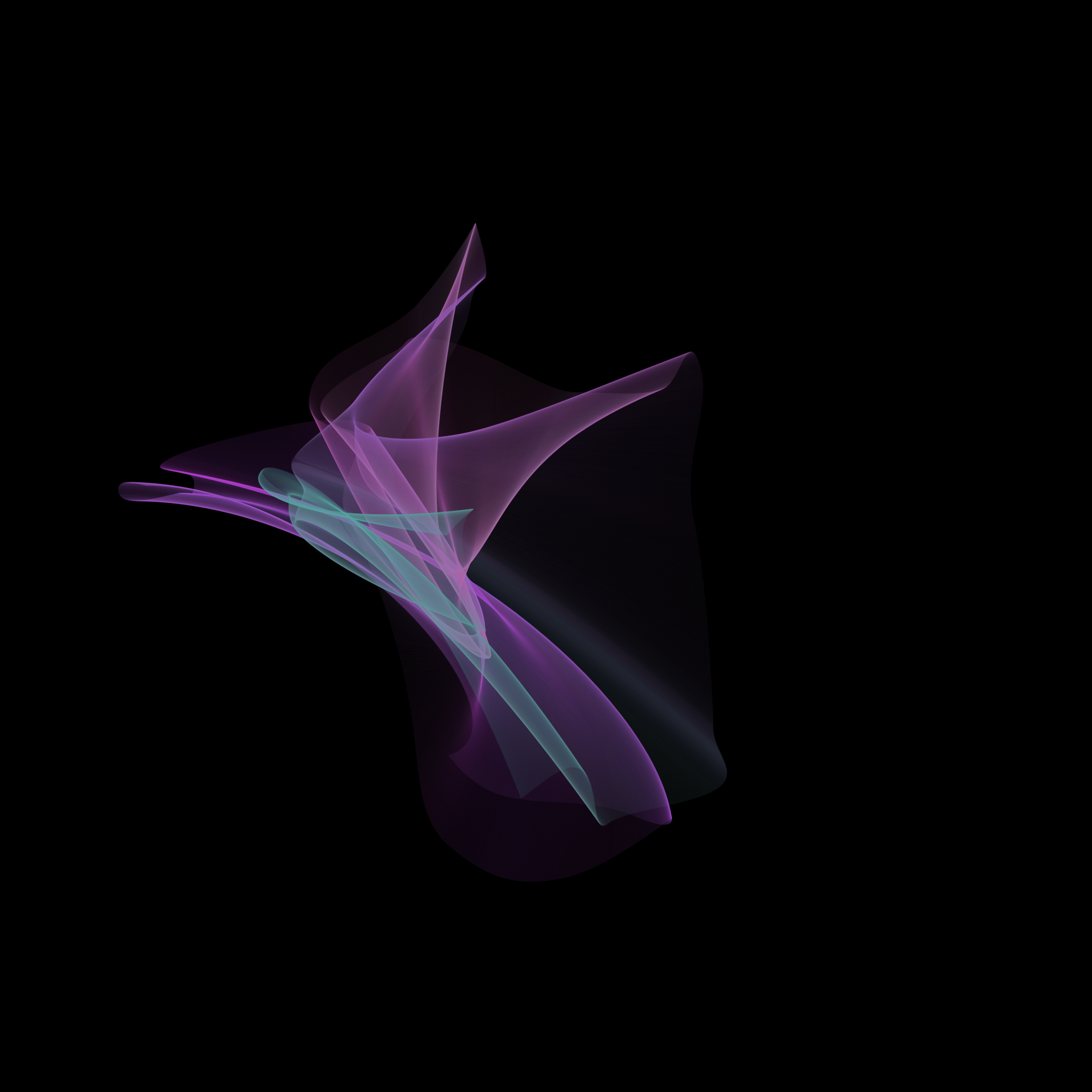 Art Blocks - Art Blocks v2 - Event Horizon Sunset (Series C) #323 - NFT # 60000323