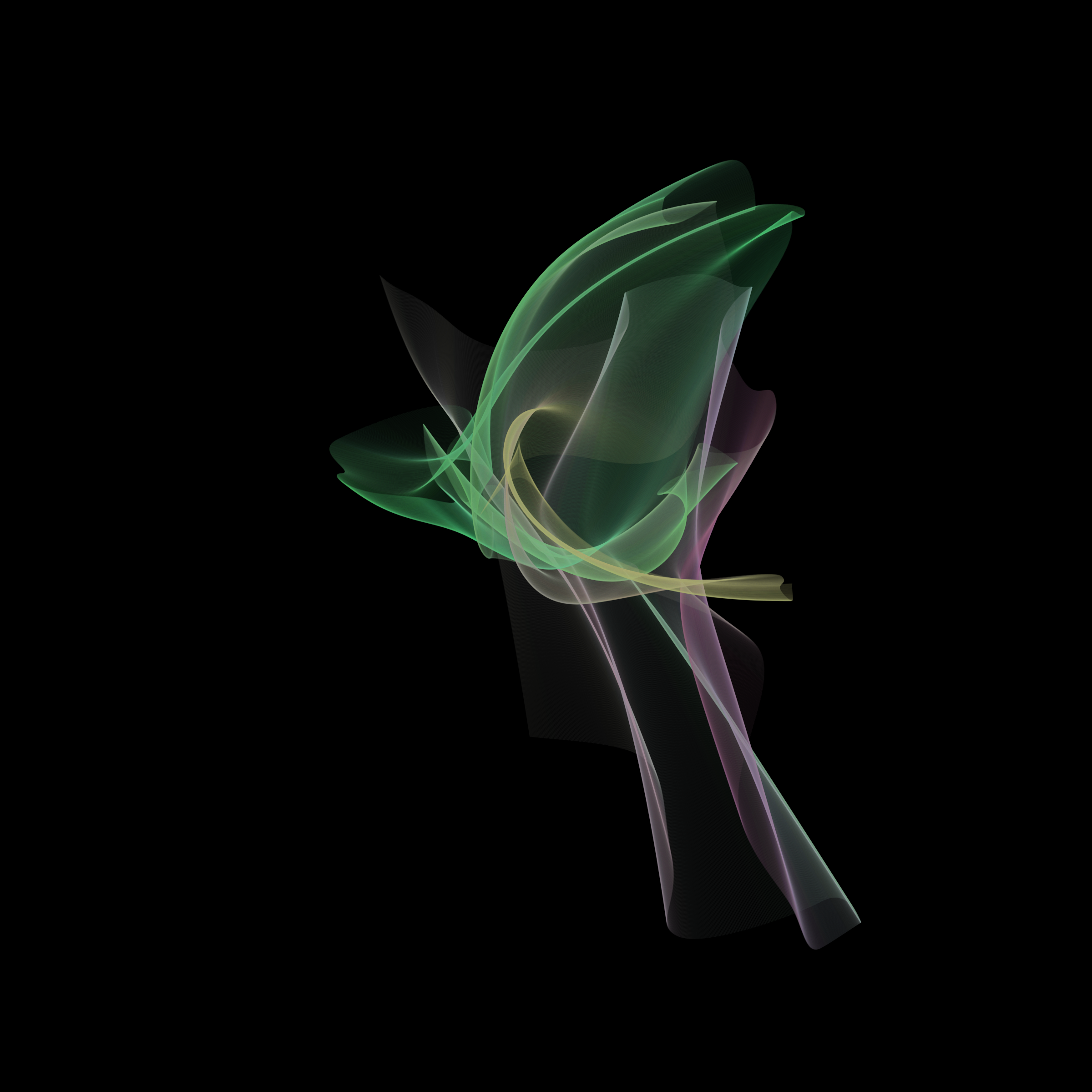 Art Blocks - Art Blocks v2 - Event Horizon Sunset (Series C) #344 - NFT # 60000344