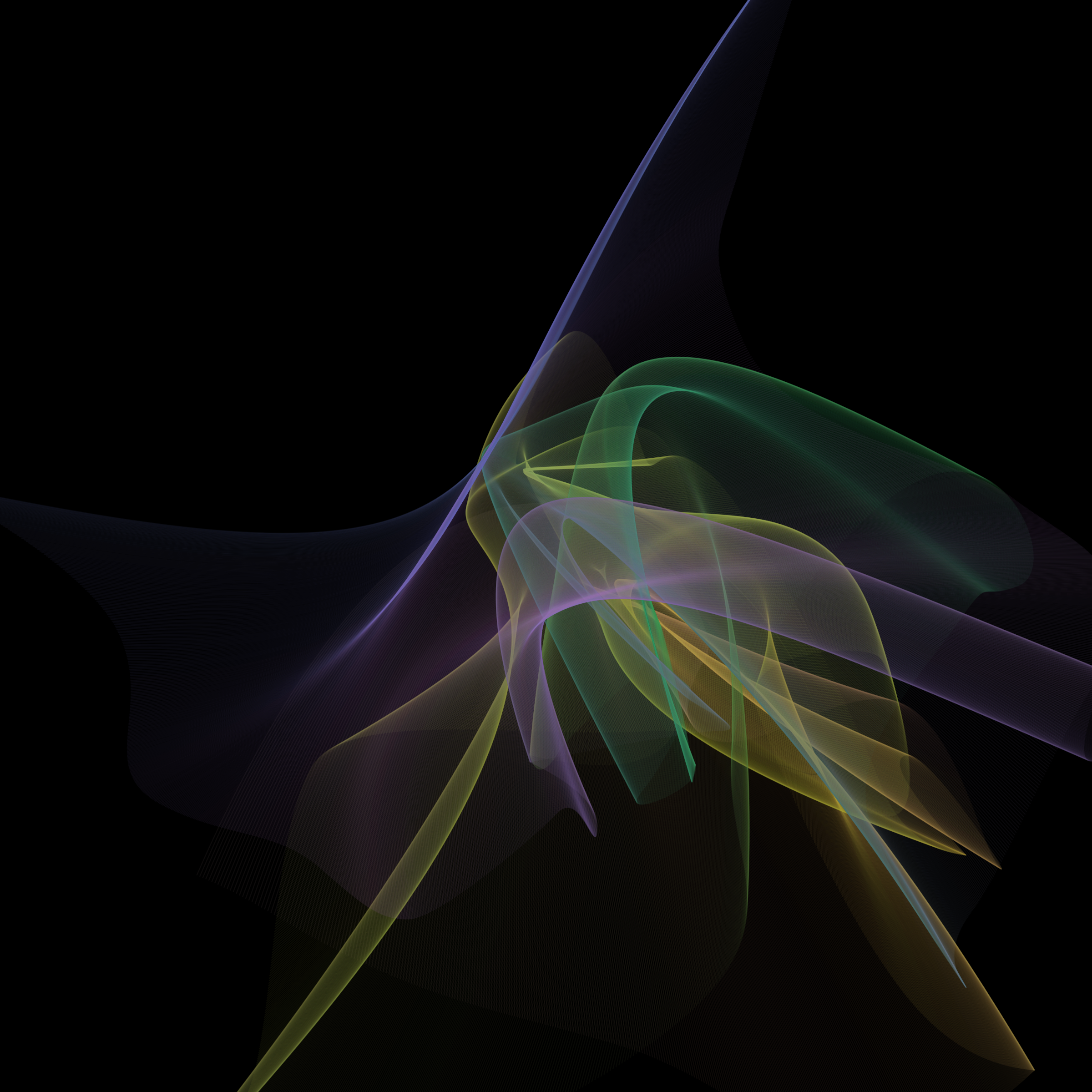 Art Blocks - Art Blocks v2 - Event Horizon Sunset (Series C) #345 - NFT # 60000345