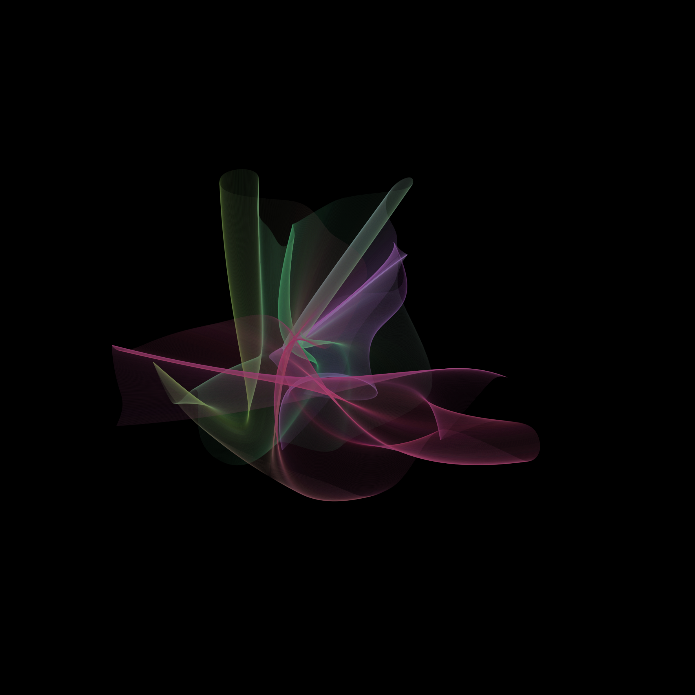 Art Blocks - Art Blocks v2 - Event Horizon Sunset (Series C) #350 - NFT # 60000350