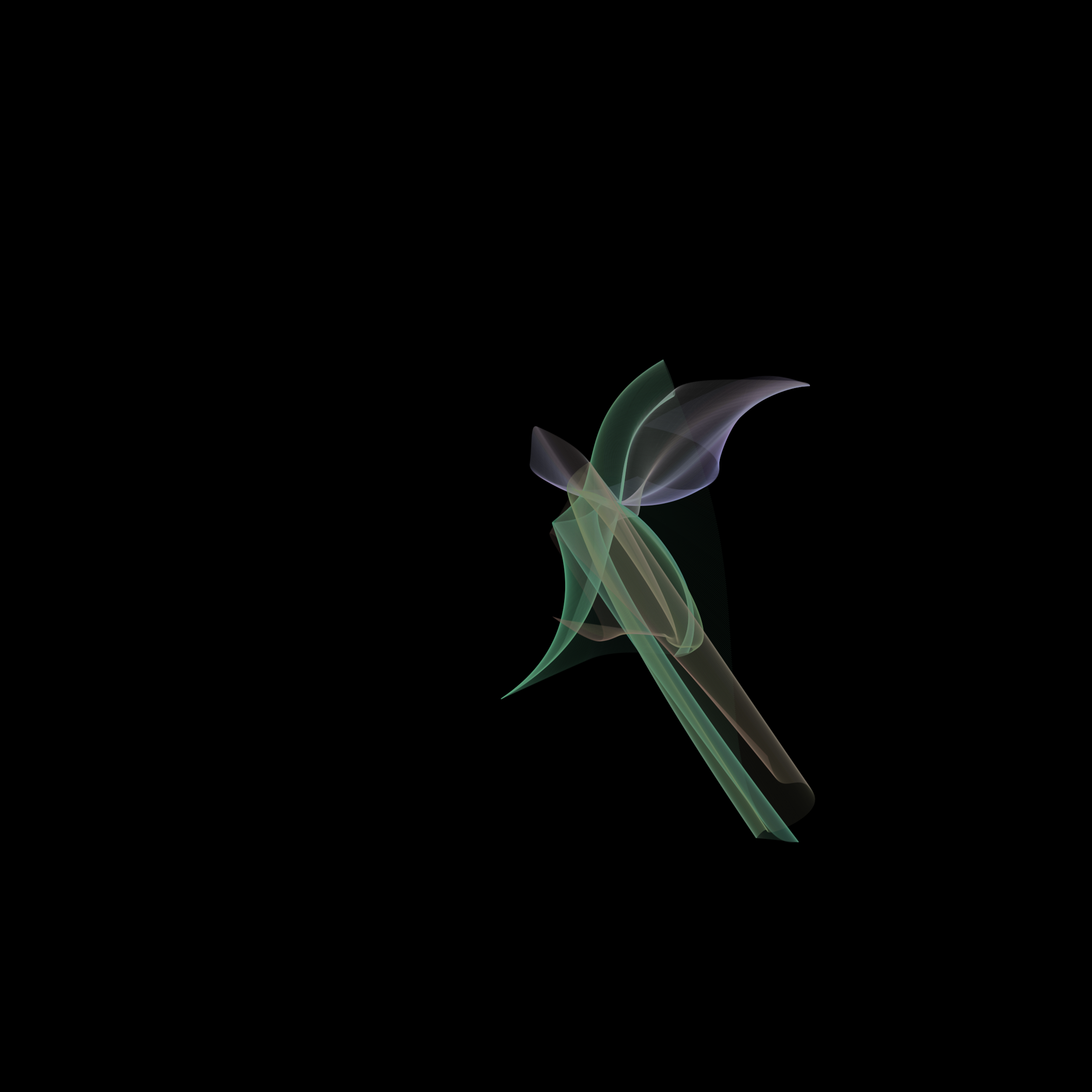 Art Blocks - Art Blocks v2 - Event Horizon Sunset (Series C) #377 - NFT # 60000377