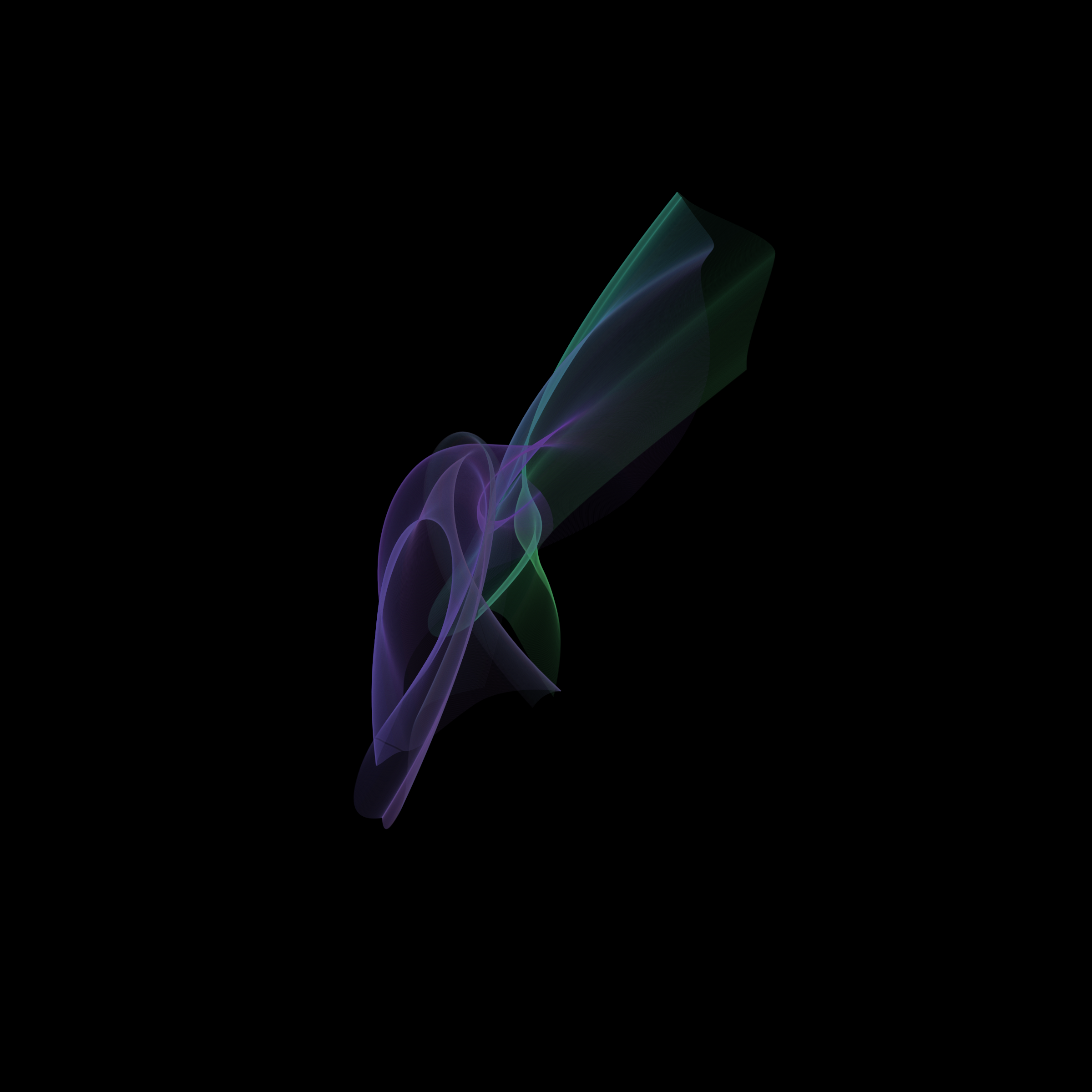 Art Blocks - Art Blocks v2 - Event Horizon Sunset (Series C) #408 - NFT # 60000408