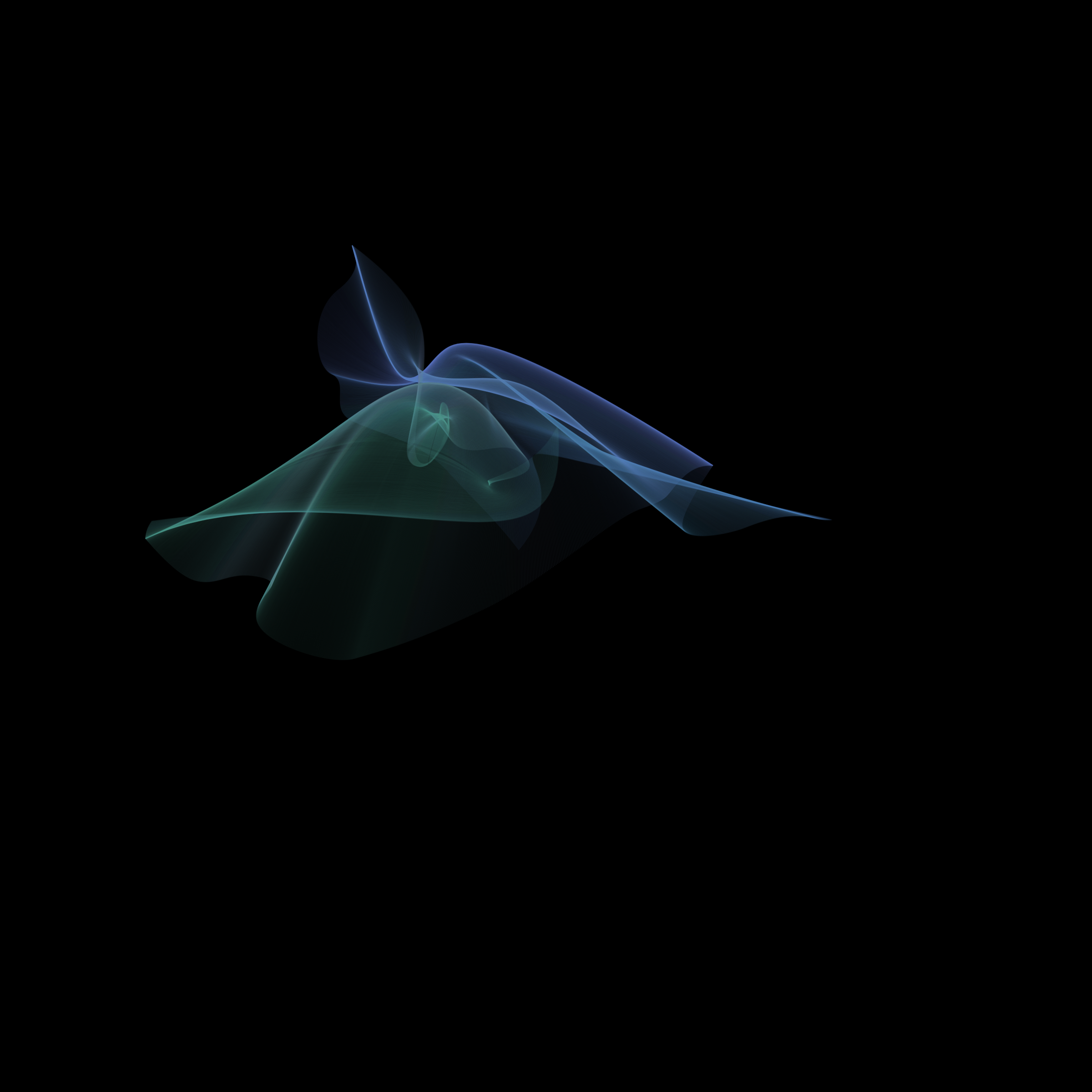 Art Blocks - Art Blocks v2 - Event Horizon Sunset (Series C) #411 - NFT # 60000411