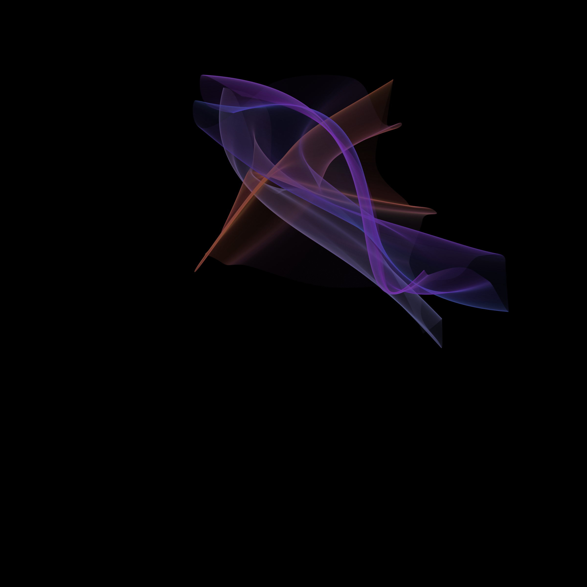 Art Blocks - Art Blocks v2 - Event Horizon Sunset (Series C) #412 - NFT # 60000412